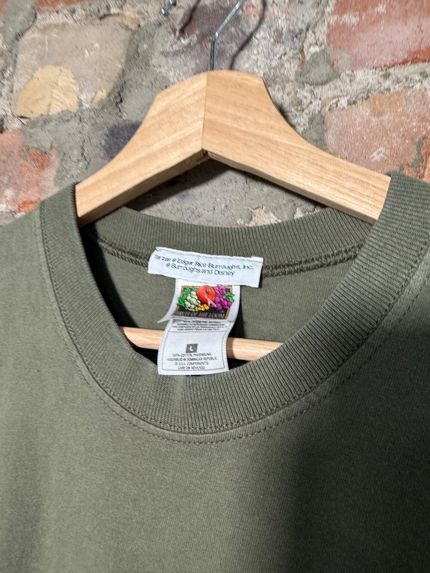 (L) 00s Disney Tarzan Green T-Shirt