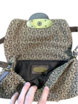 (OSFA) Y2K Guess Monogram Handbag