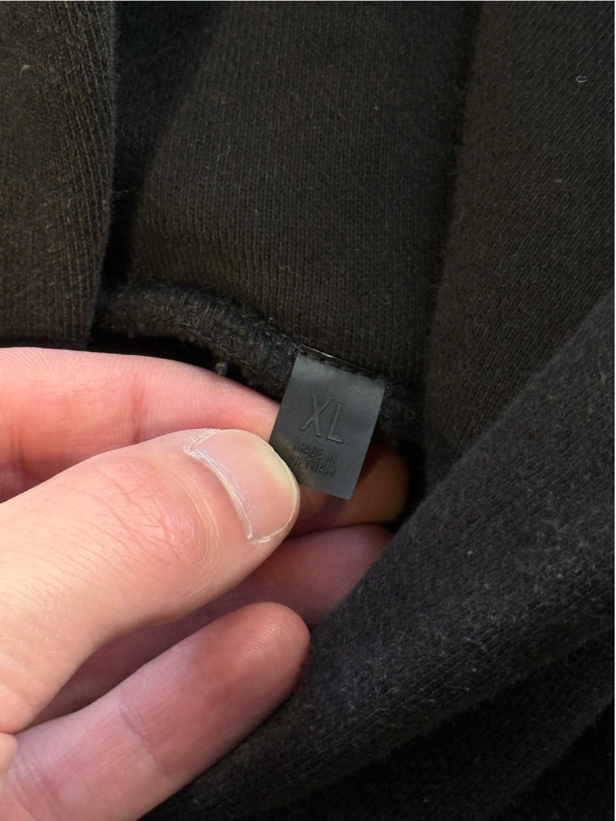 (XL) Fear Of God Essentials State Black Hoodie