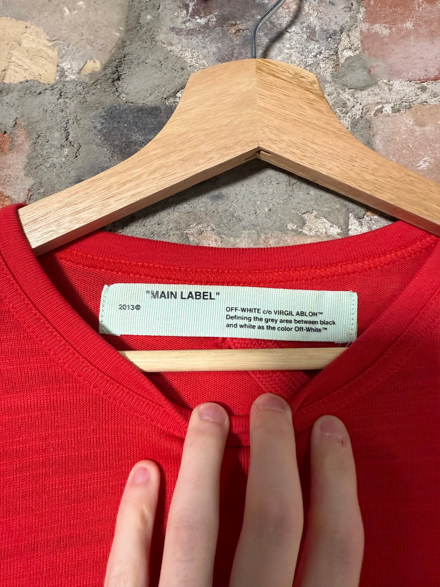 2013 Off-White Mona Lisa Longsleeve Sz XS