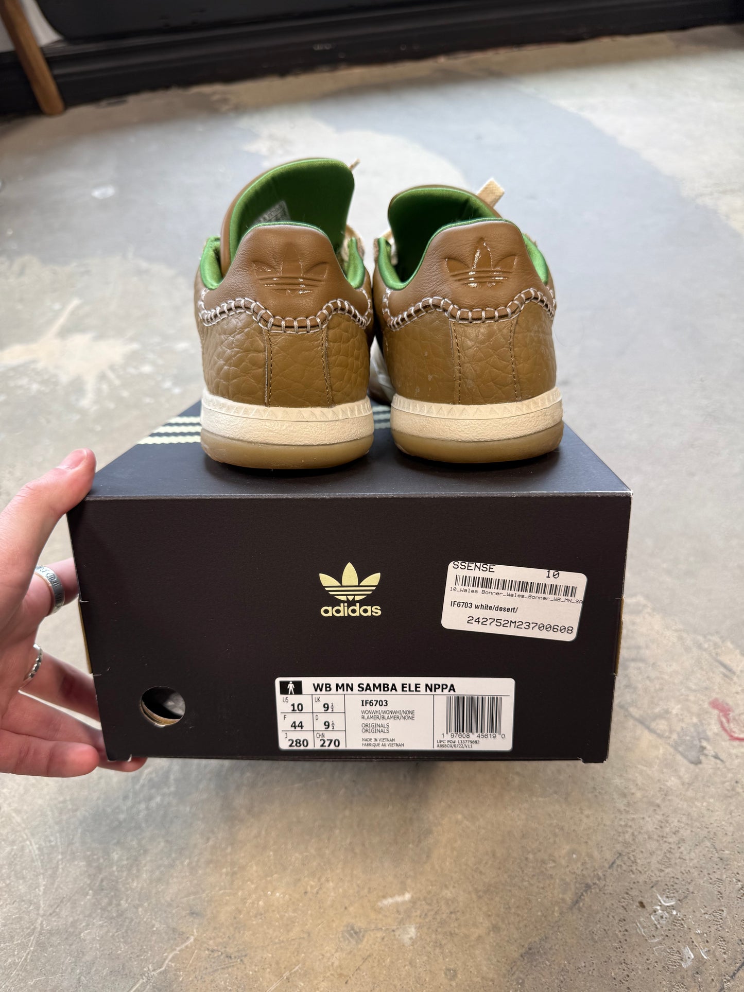 (10M) Adidas Samba Wales Bonner Elena Nappa
