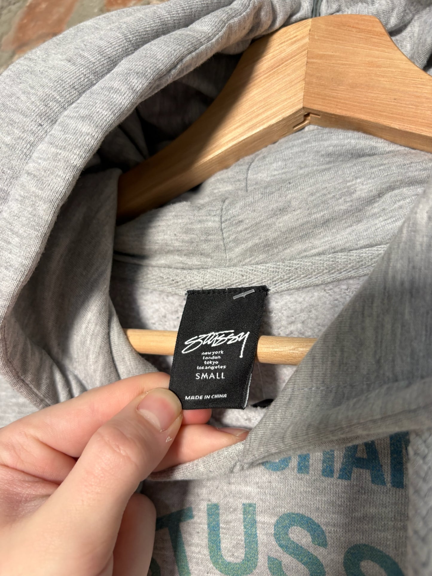 Stussy World Champs Hoodie Sz S