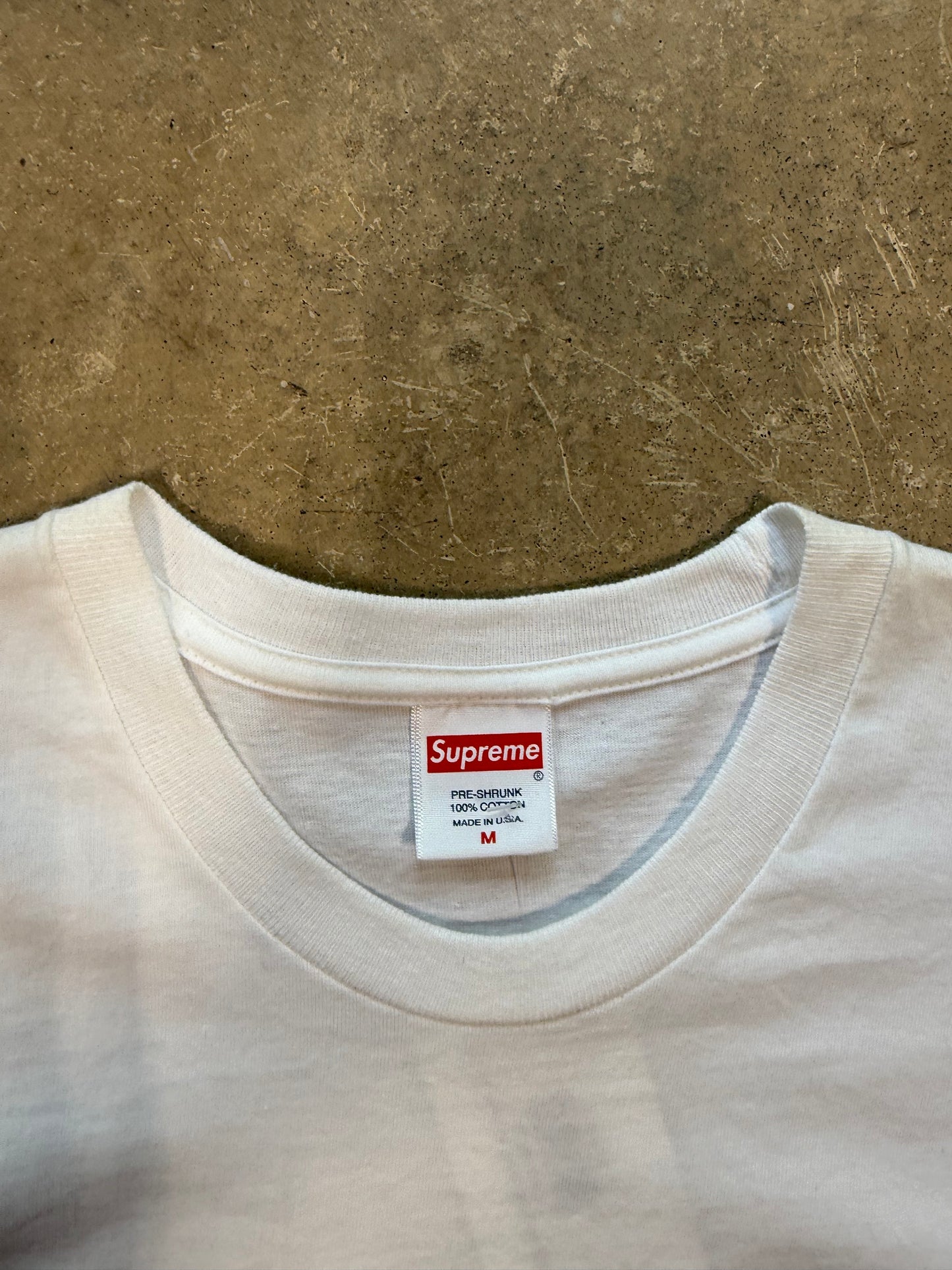 (M) Supreme Thrasher Skyline Tee White