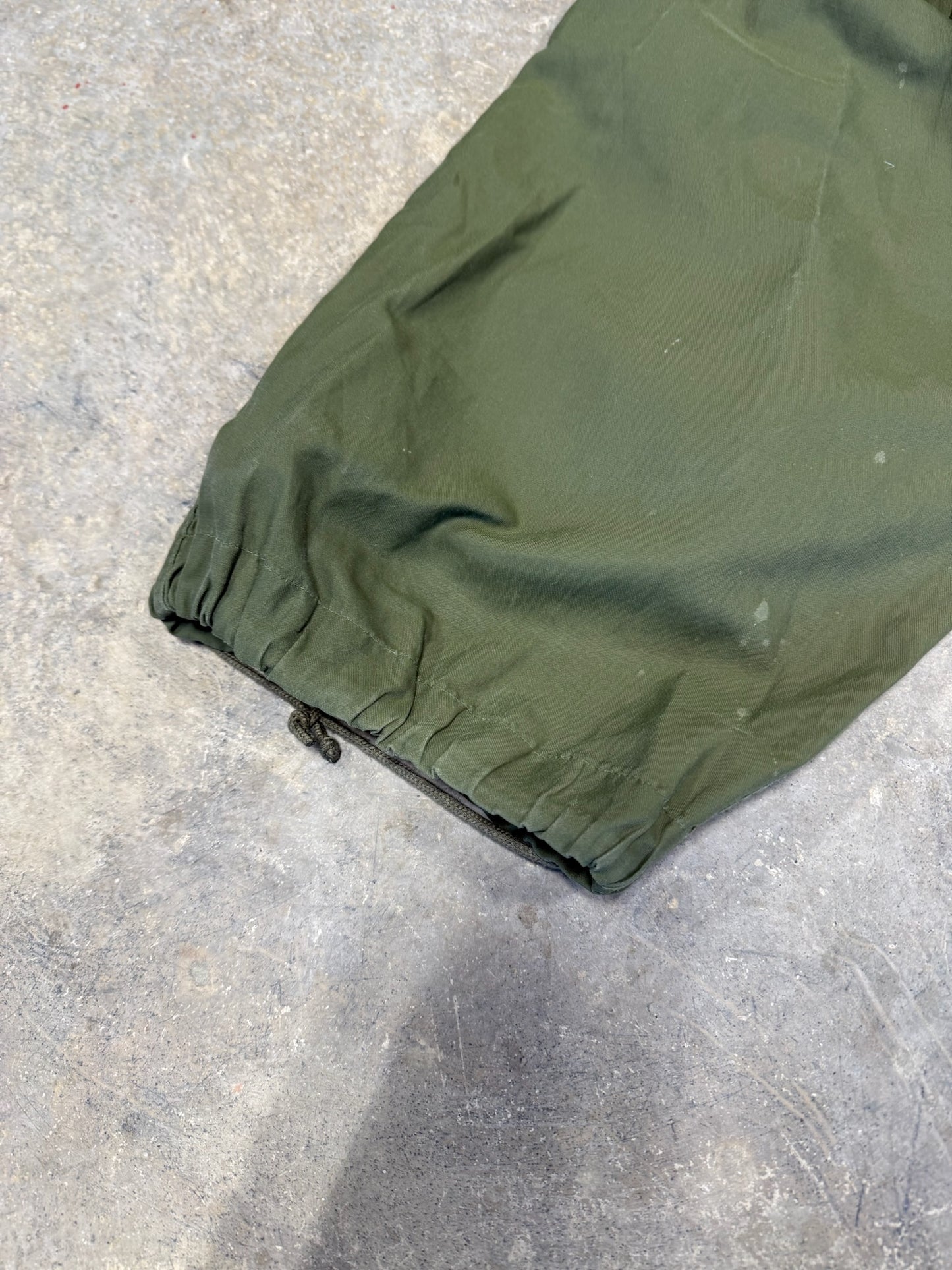 (XL) 1980s Adjustable Military Parachuting Pants