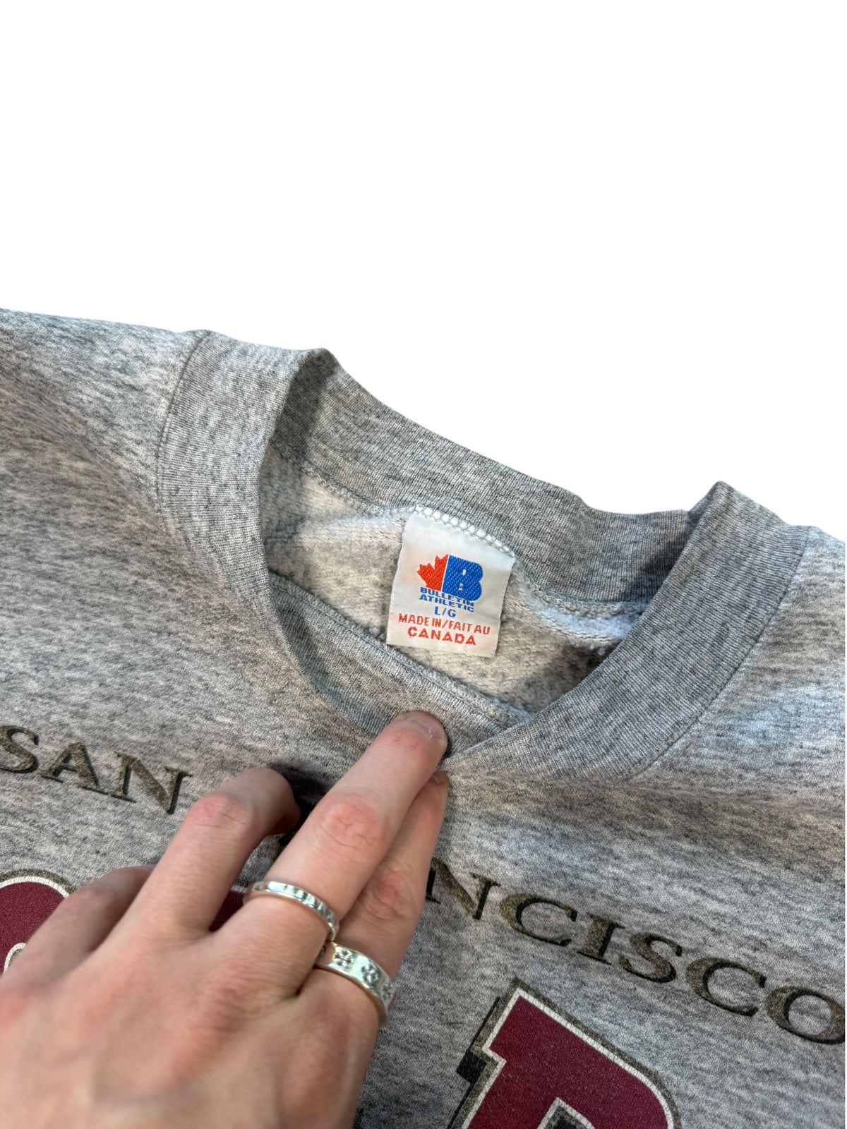 (L) 90’s San Francisco 49ers Football Crewneck