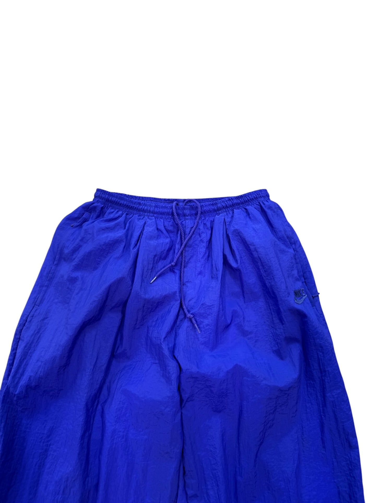 (L) 90’s Nike Blue Nylon Pants