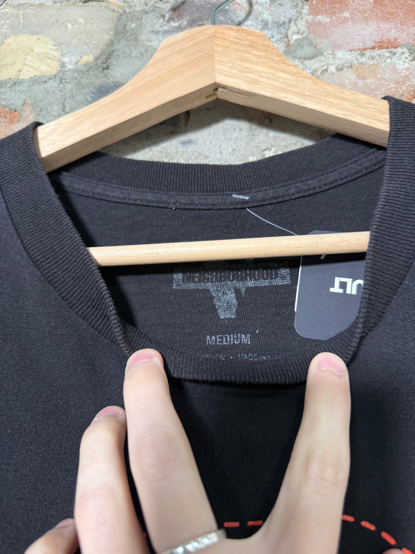 Vlone X Neighborhood Skull Tee Sz M