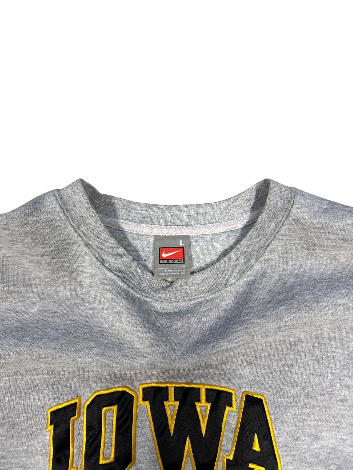 (L) Vintage Nike Iowa State Grey Crewneck