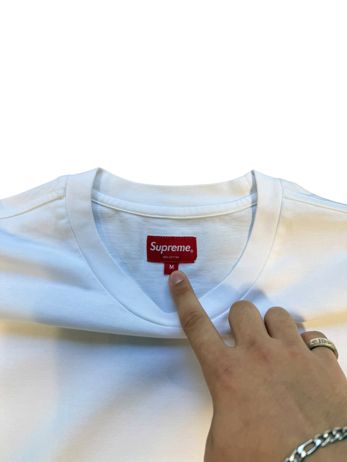 (M) Supreme Small Box Logo Long Sleeve Tshirt