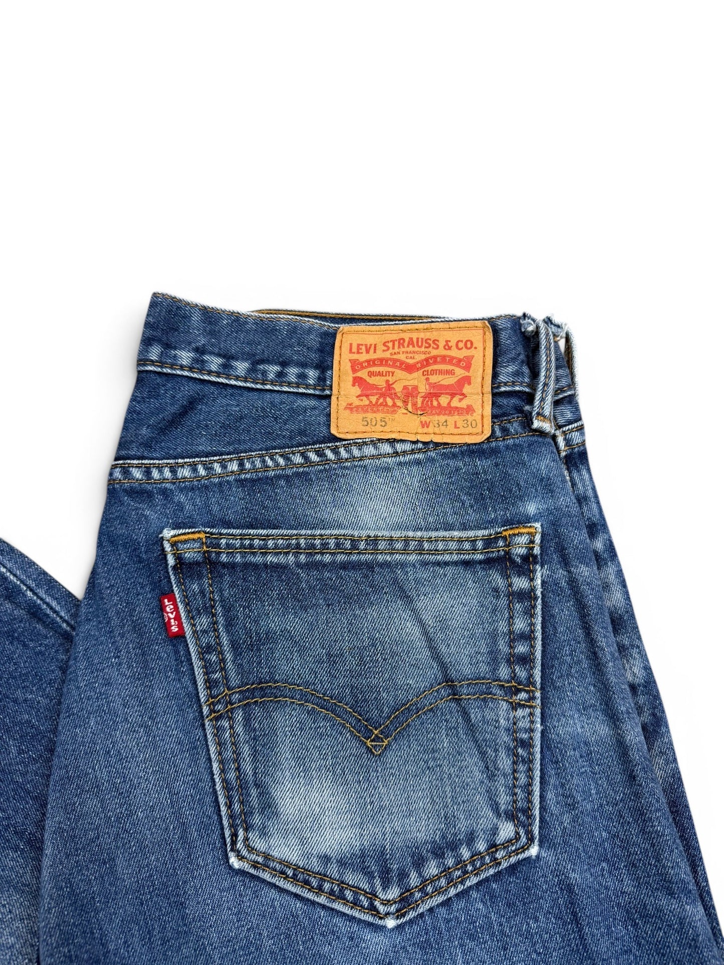 (34") Vintage Levi 505 Jeans
