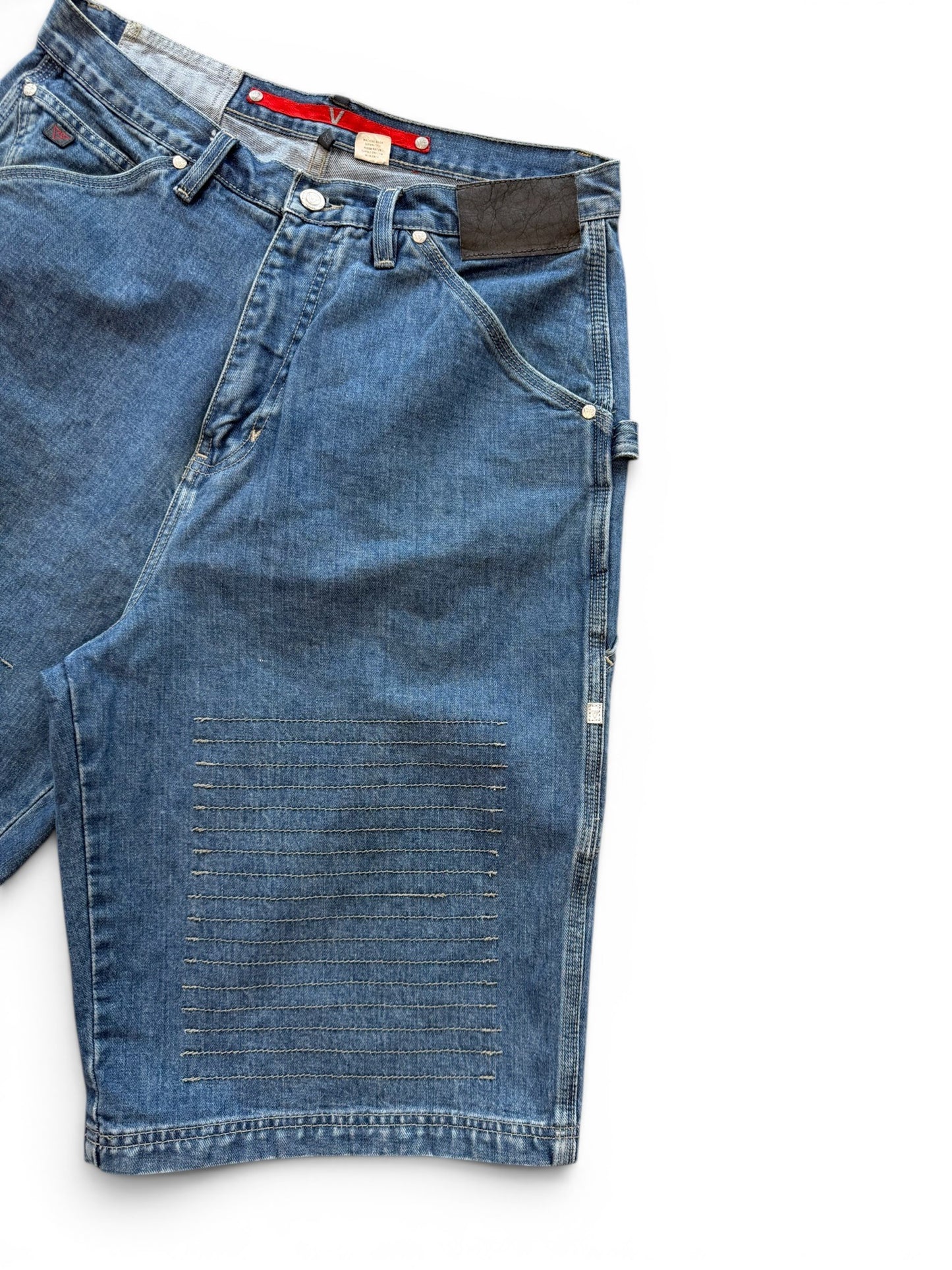 (34W) Y2K Vokal Embroidered Baggy Jorts
