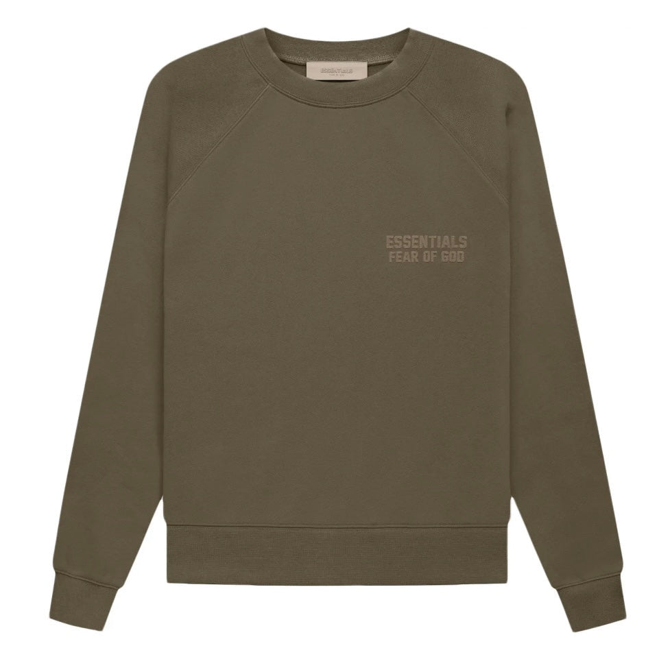 Fear Of God Essentials Wood Crewneck Sz L