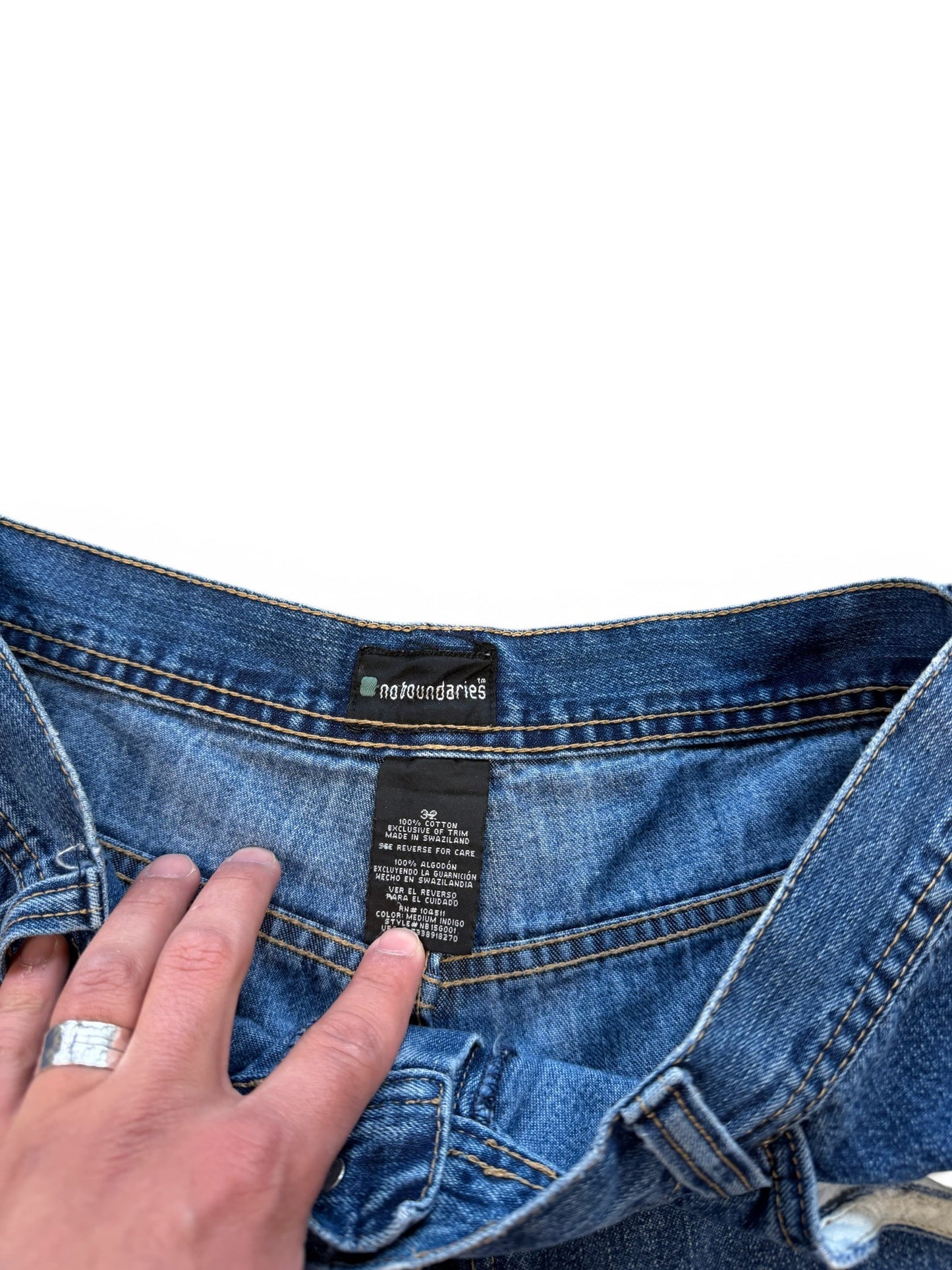 (32W) Y2K No Boundries Jorts