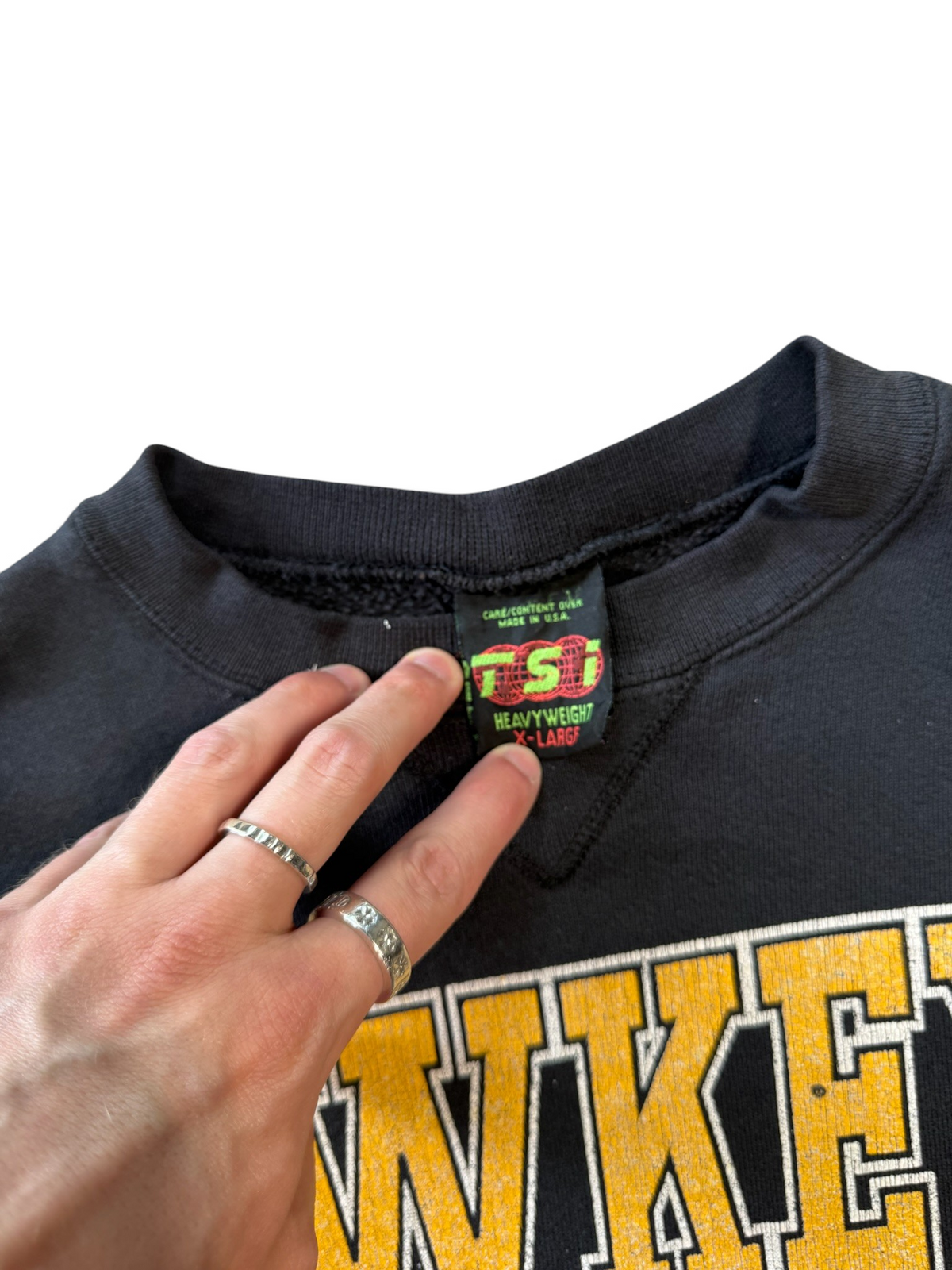 (XL) 90’s Hawkeyes Football Crewneck