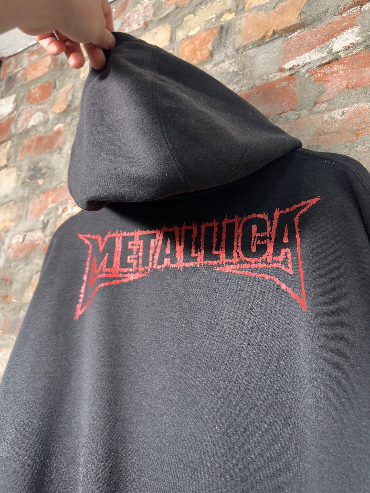 00s Metallica Skull Hoodie Sz XL