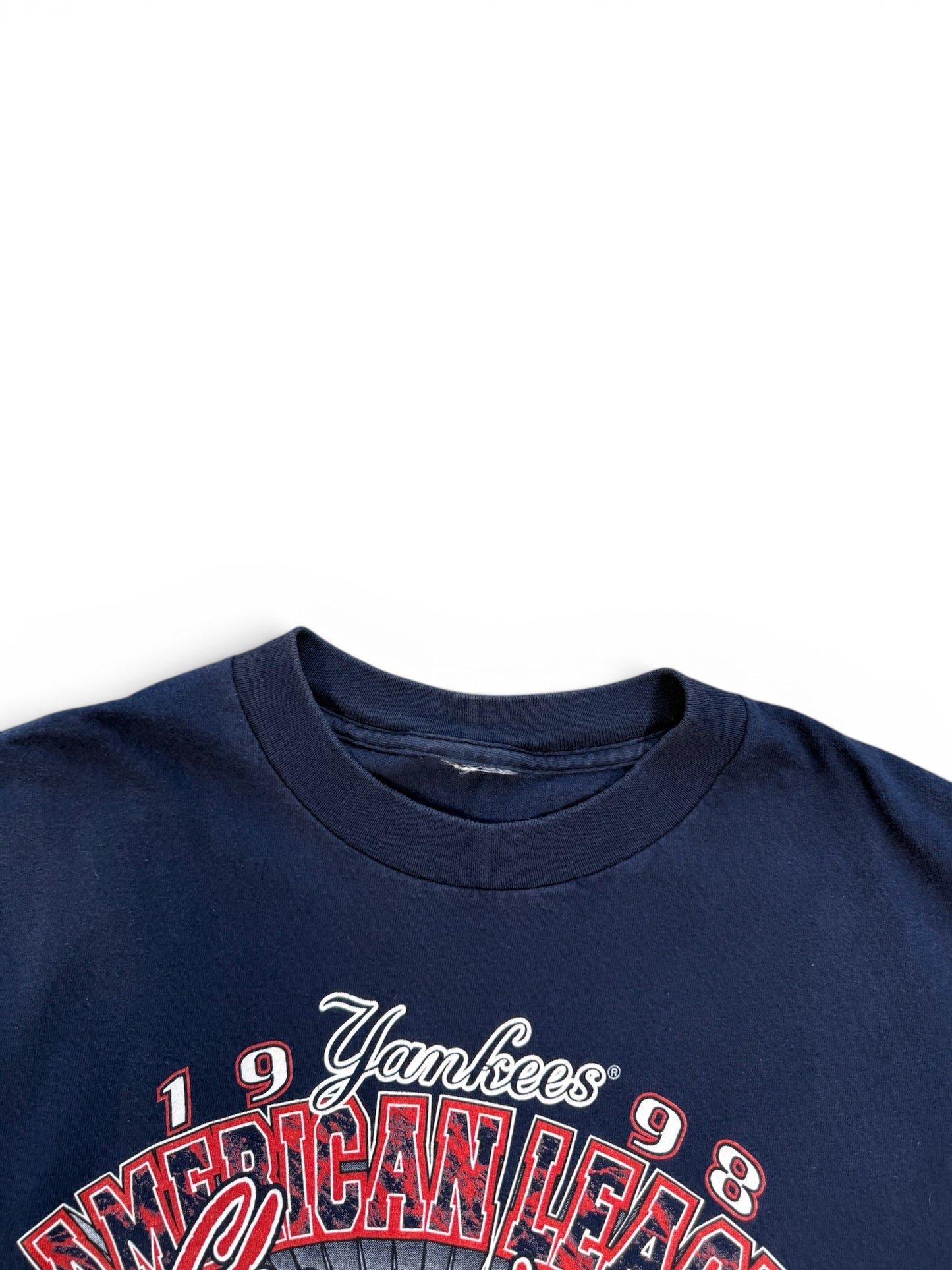 (L) Vintage 1998 New York Yankees Photo T-Shirt