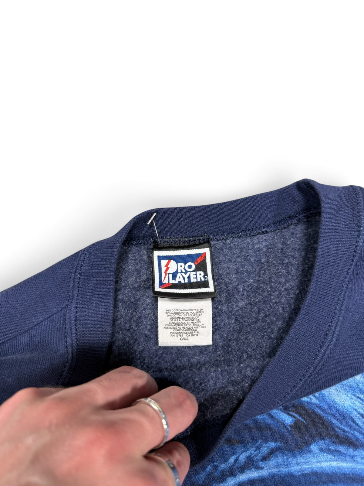 (L) Vintage 90s Denver Broncos Pro Player Sweatshirt