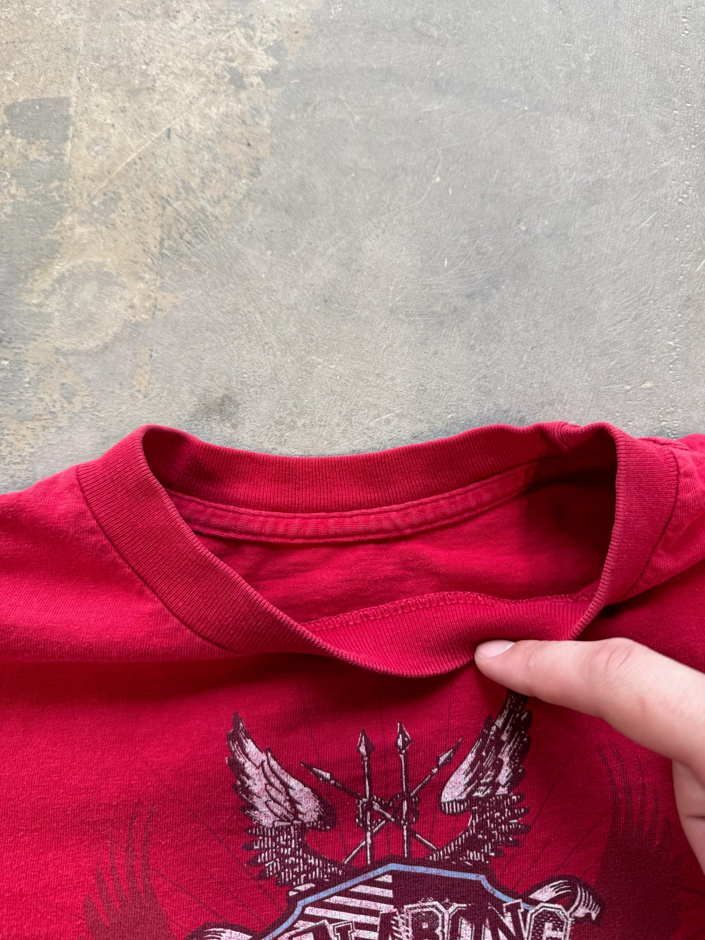 (M) Y2K Billabong Surf T-Shirt Red