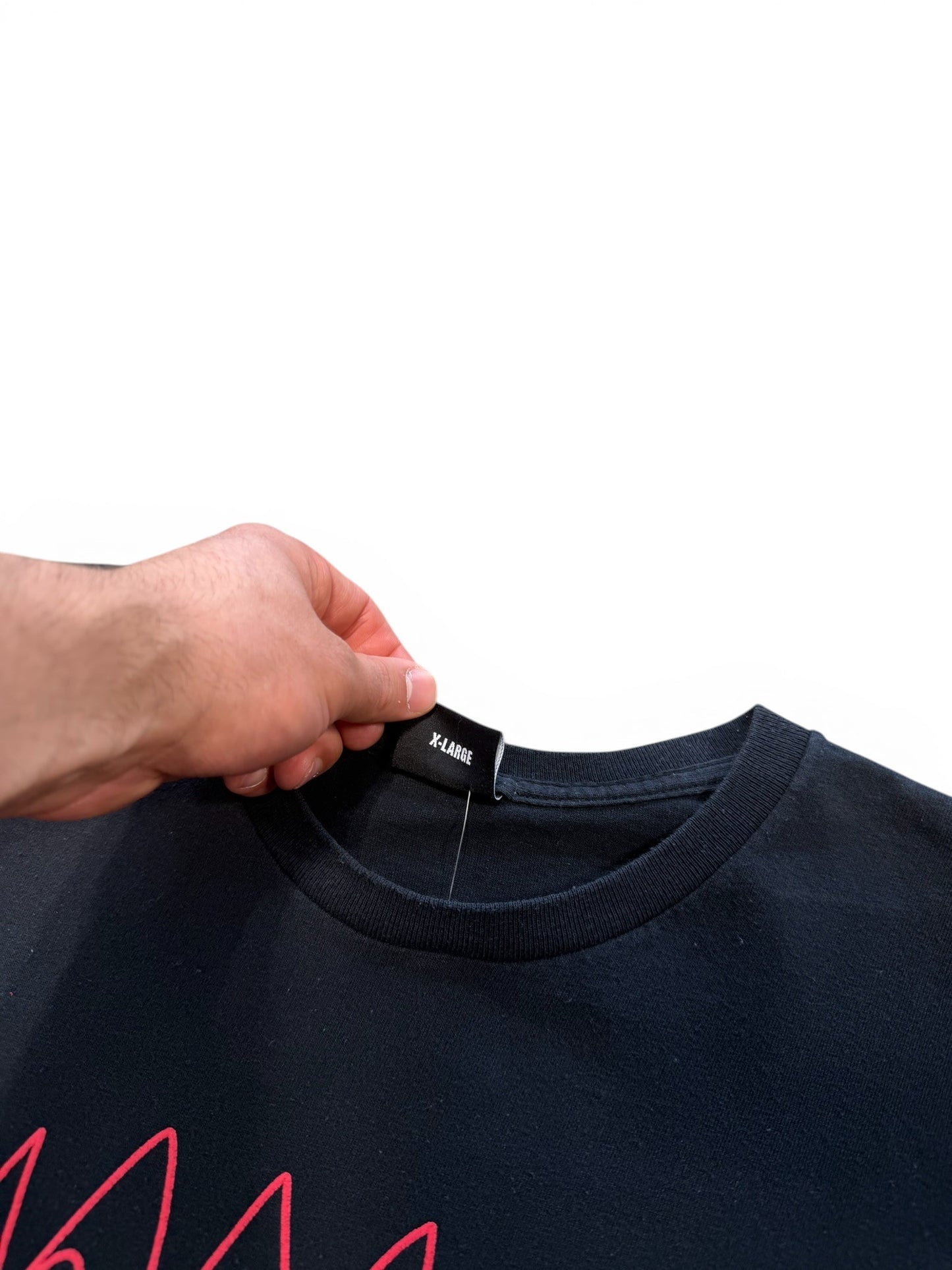 (XL) Revenge Script Tee Black