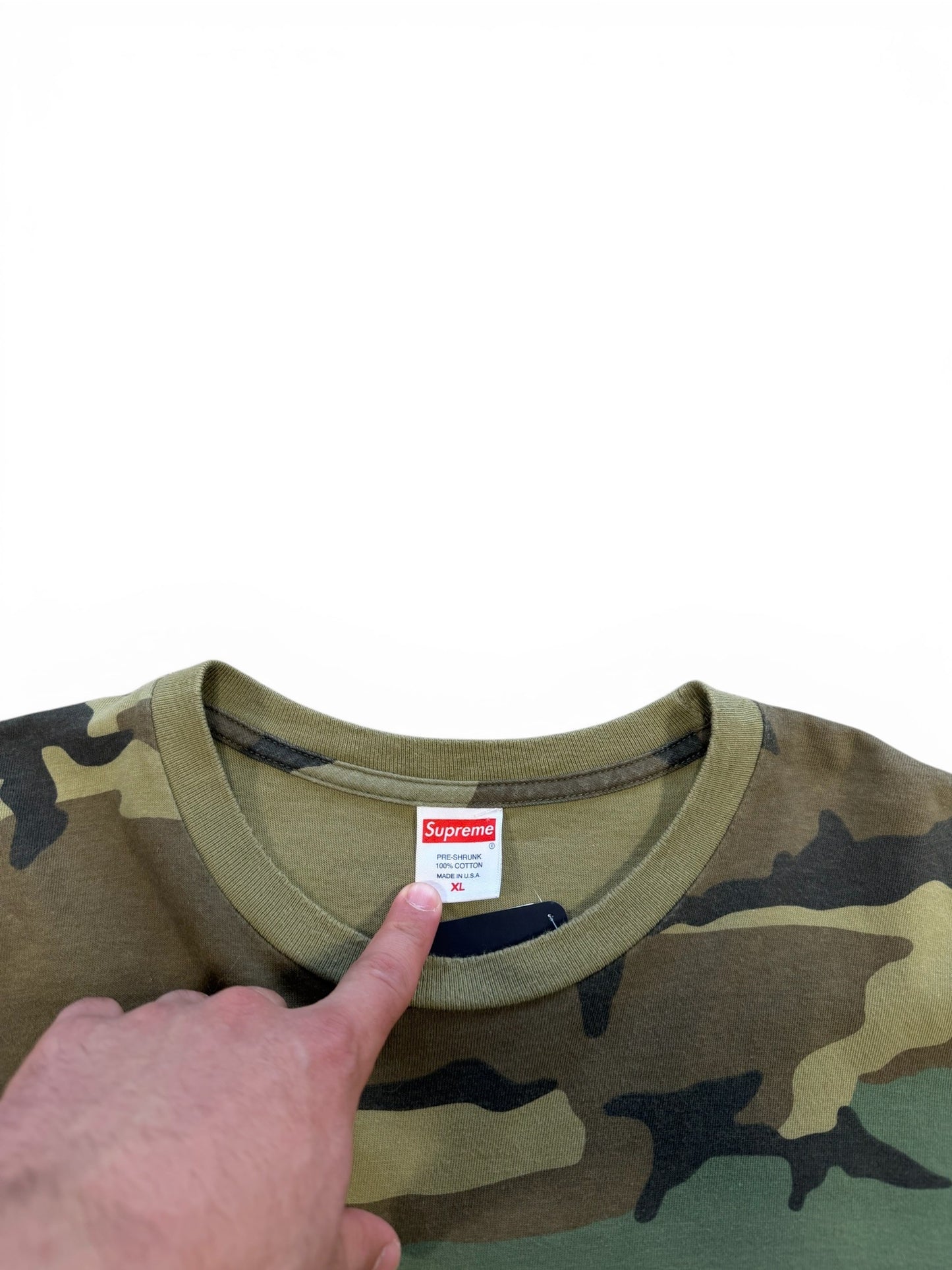 (XL) Supreme Dead Prez Camo Tee