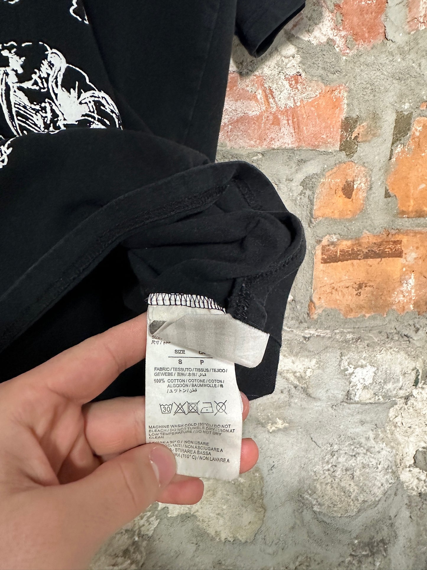 (S) Off White Louvre Leonardo T-Shirt