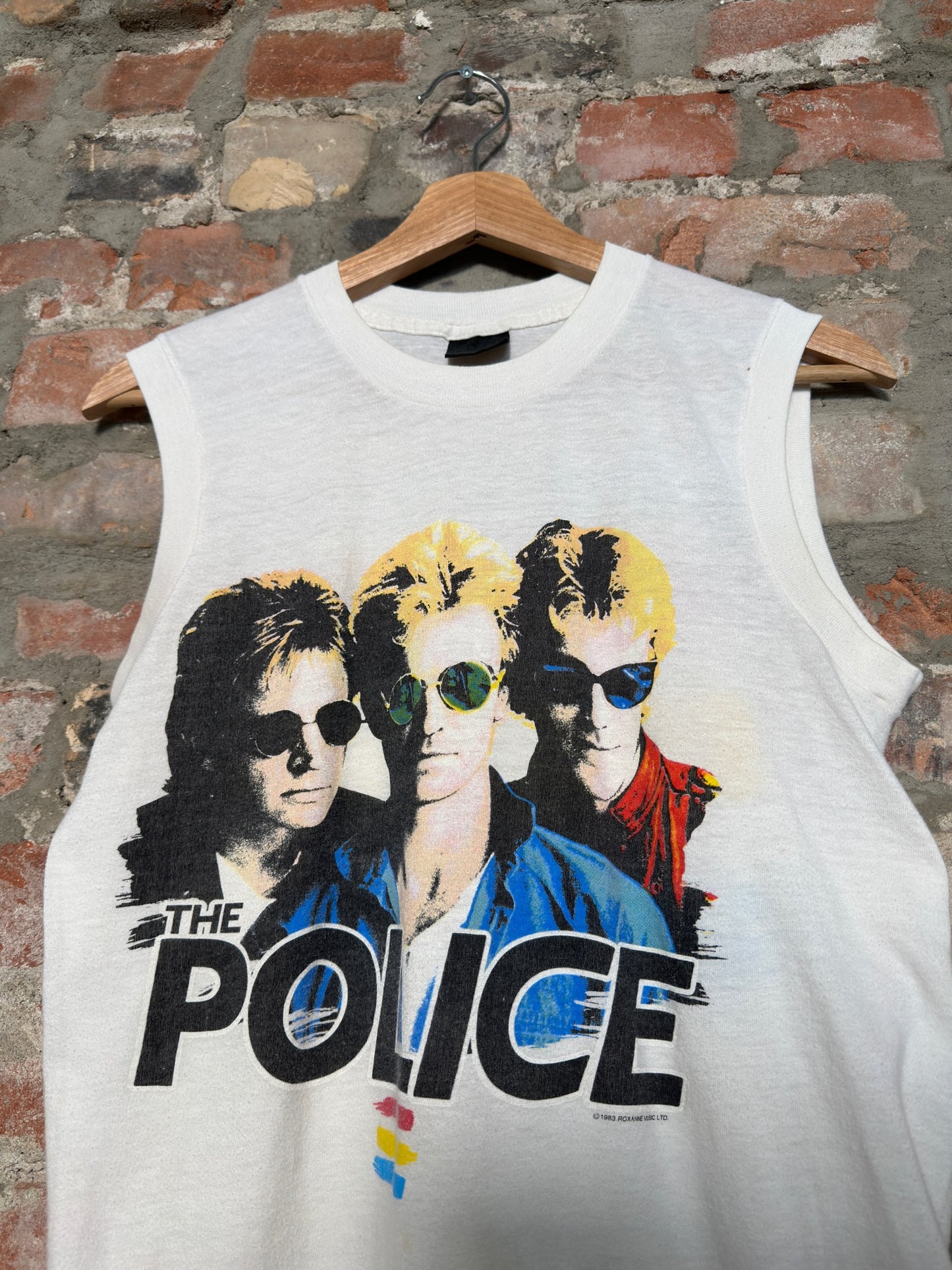 (M) 1983" The Police North American Tour Tank