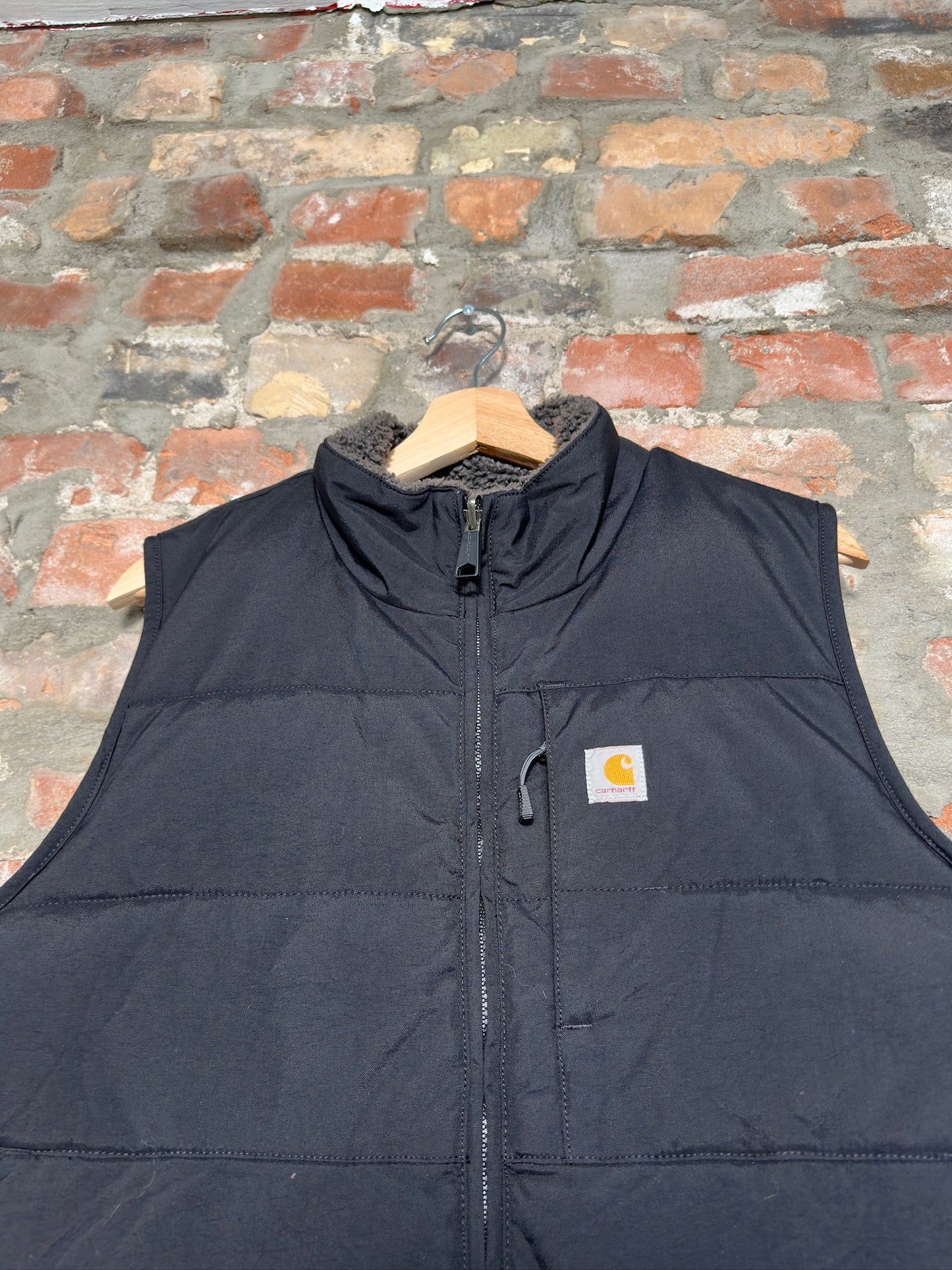 (M) 00s Carhartt Fleece Lined Vest