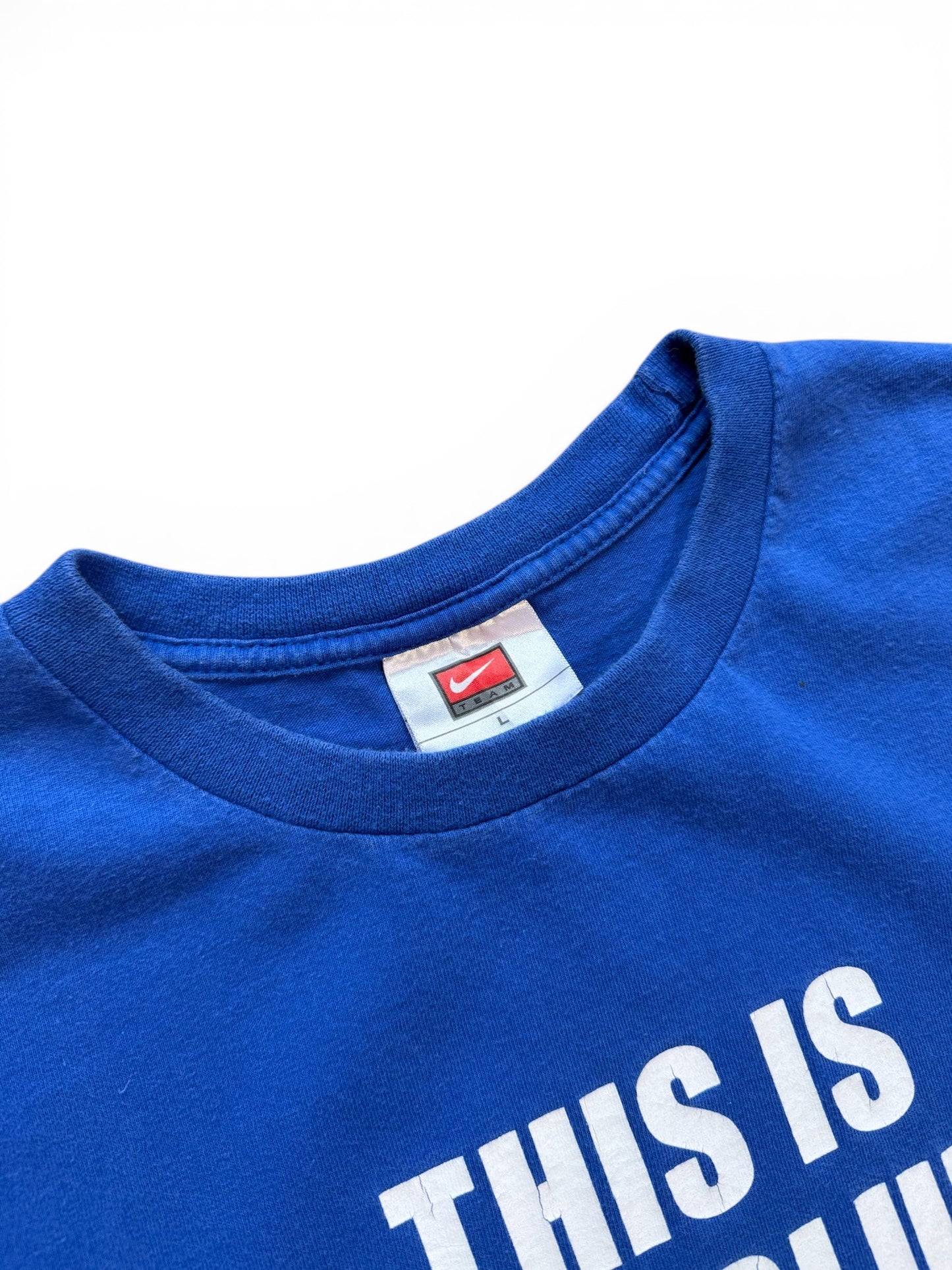 (L) Vintage Nike University Of Kentucky Big Blue T-Shirt