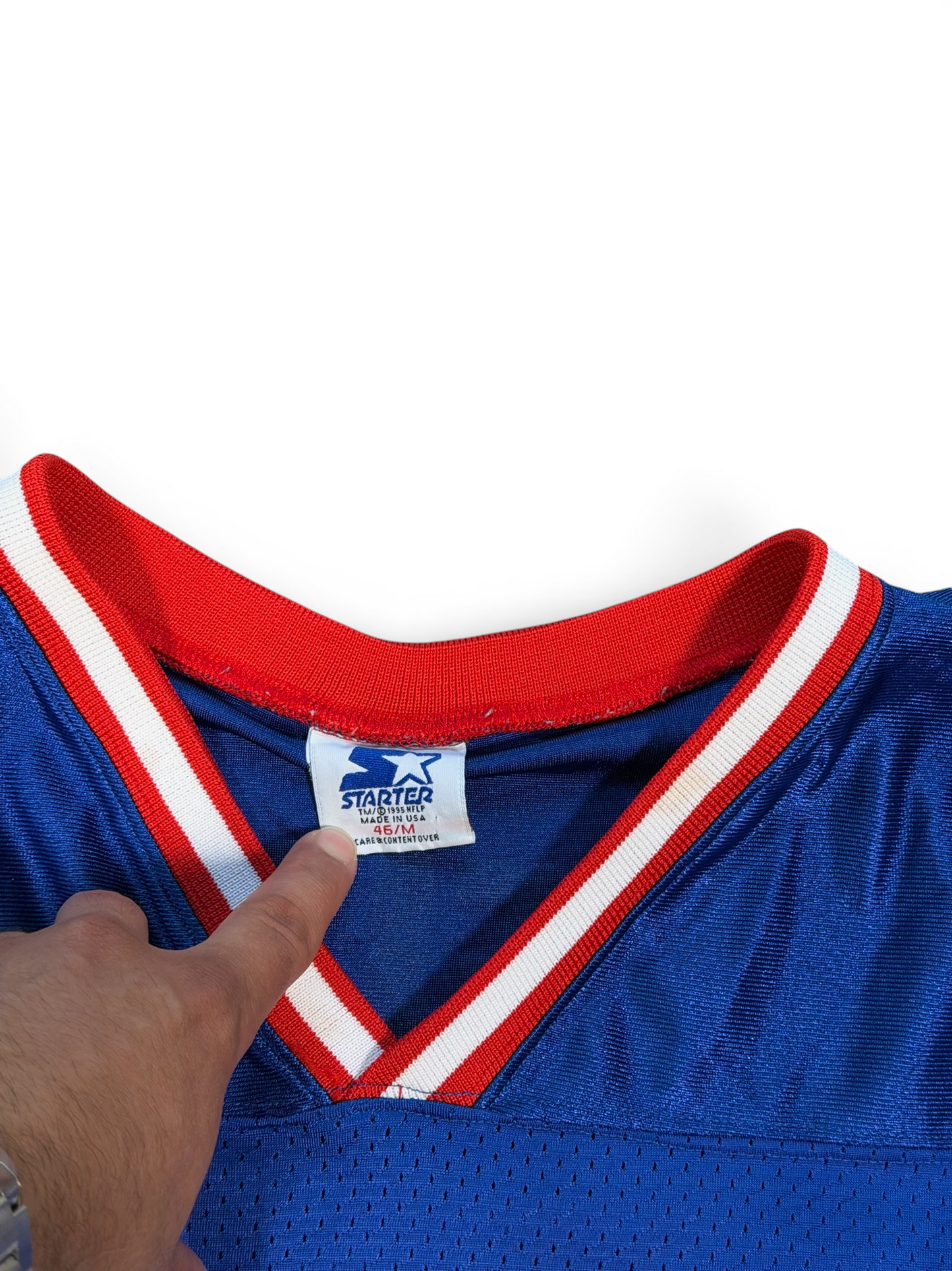 (46/M) Vintage 90s Buffalo Bills Jim Kelly Starter Jersey