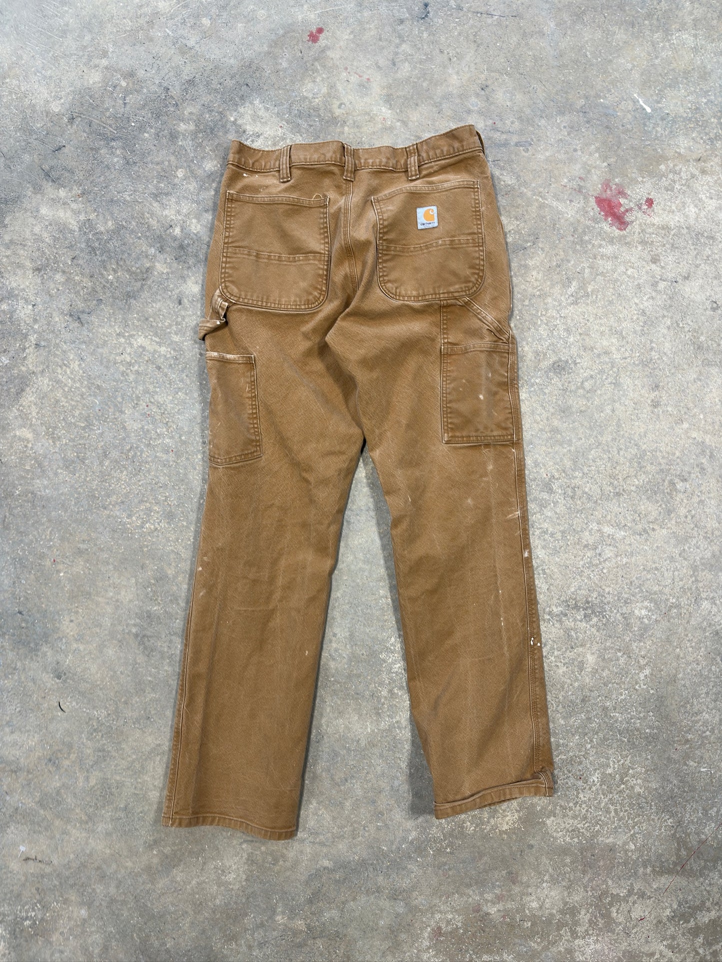 (32 Waist) 00s Carhartt Tan Work Pants