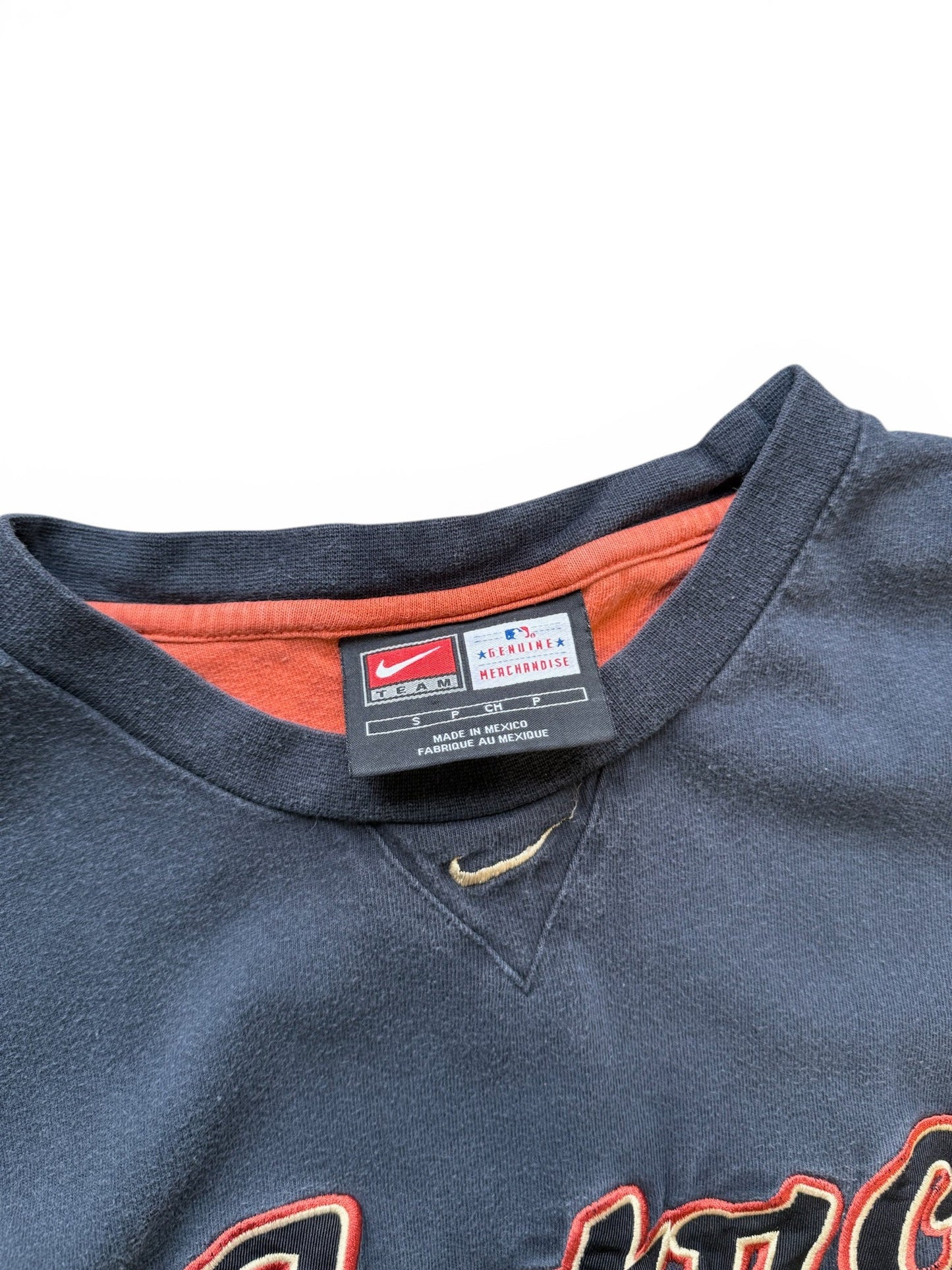 (S) 00s Nike Houston Astros Baseball Black T-Shirt