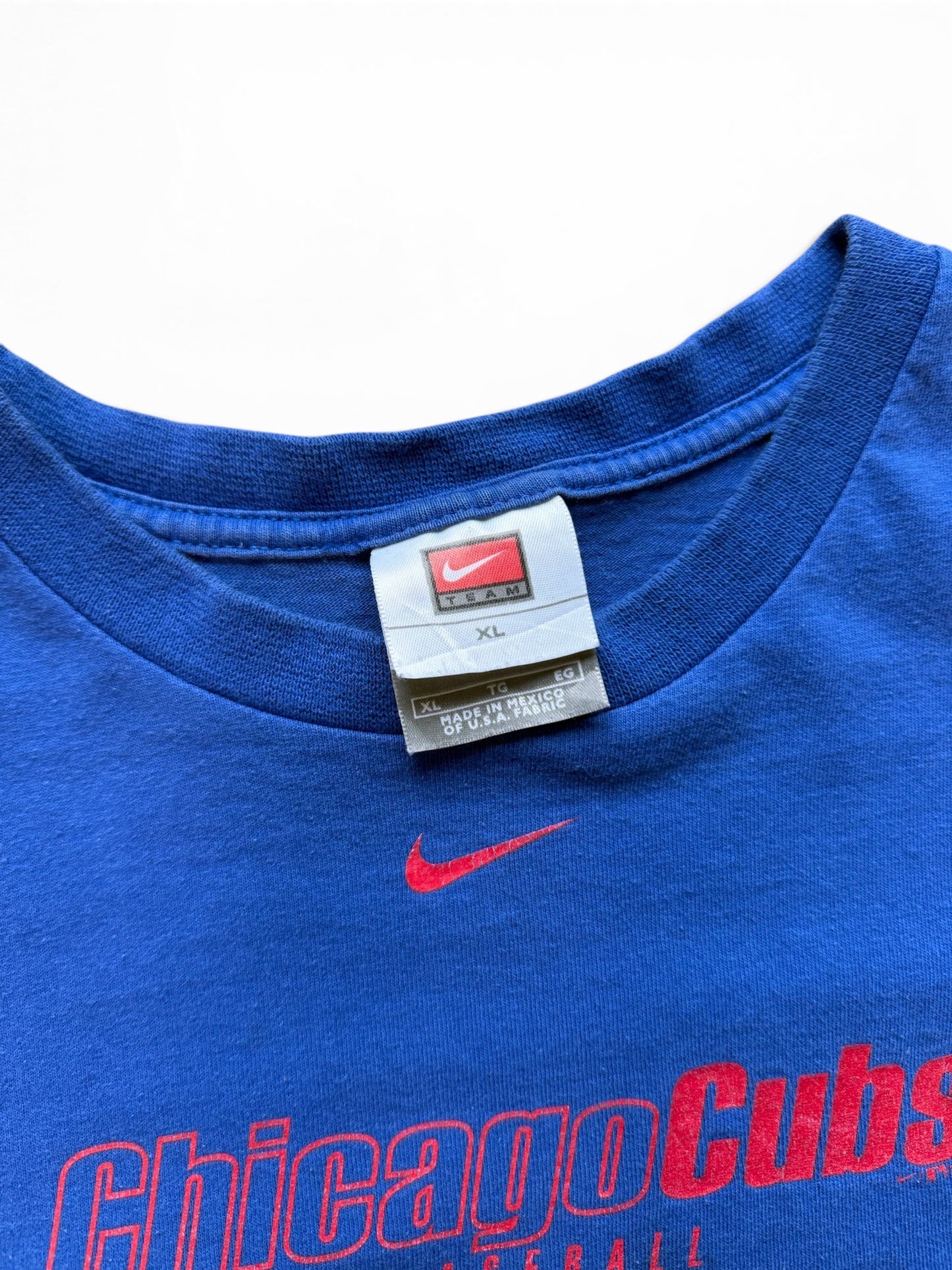 (XL) 2003 Chicago Cubs Baseball Blue t-Shirt