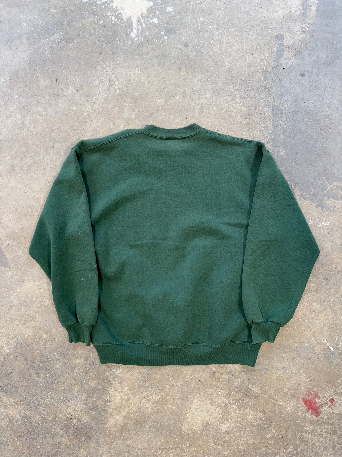 (XL) Vtg Russell Athletics Green Crewneck