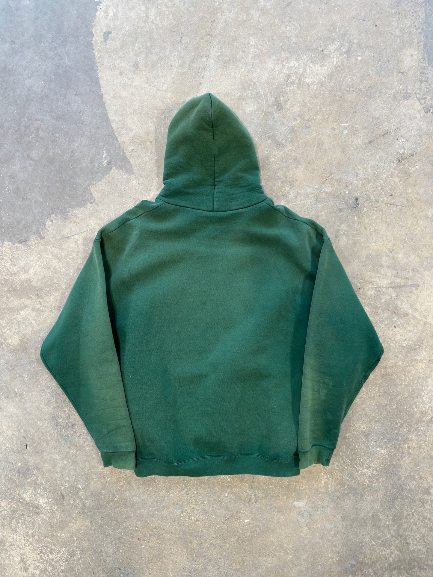 (XL) 90s Lee Green Blank Hoodie