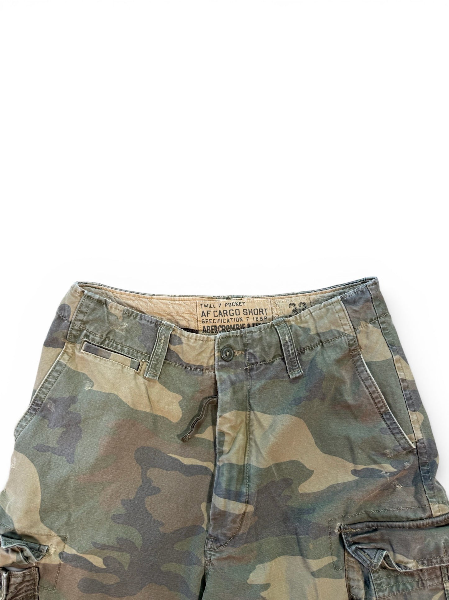 (33W) Abercrombie 7 Pocket Cargo Shorts