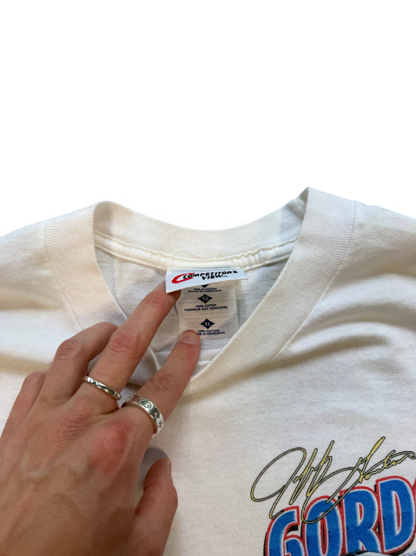 (XL) Jeff Gordan NASCAR Flames Tee