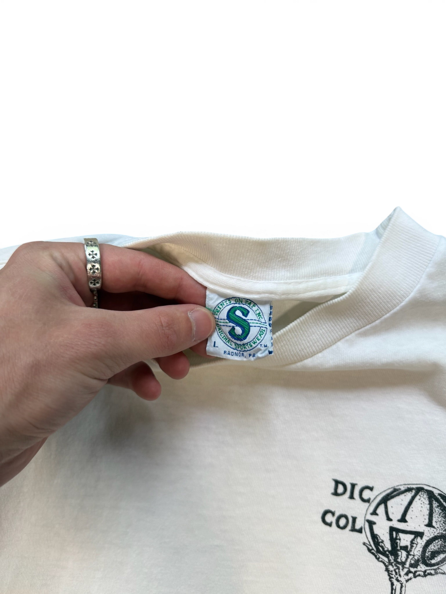 (L) 1990 Dickinson Collage Greatful Dead Tee