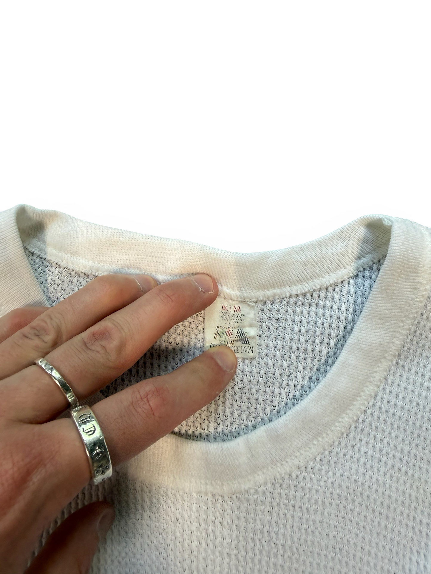 (M) 80’s Fruit Of The Loom Waffle Tee