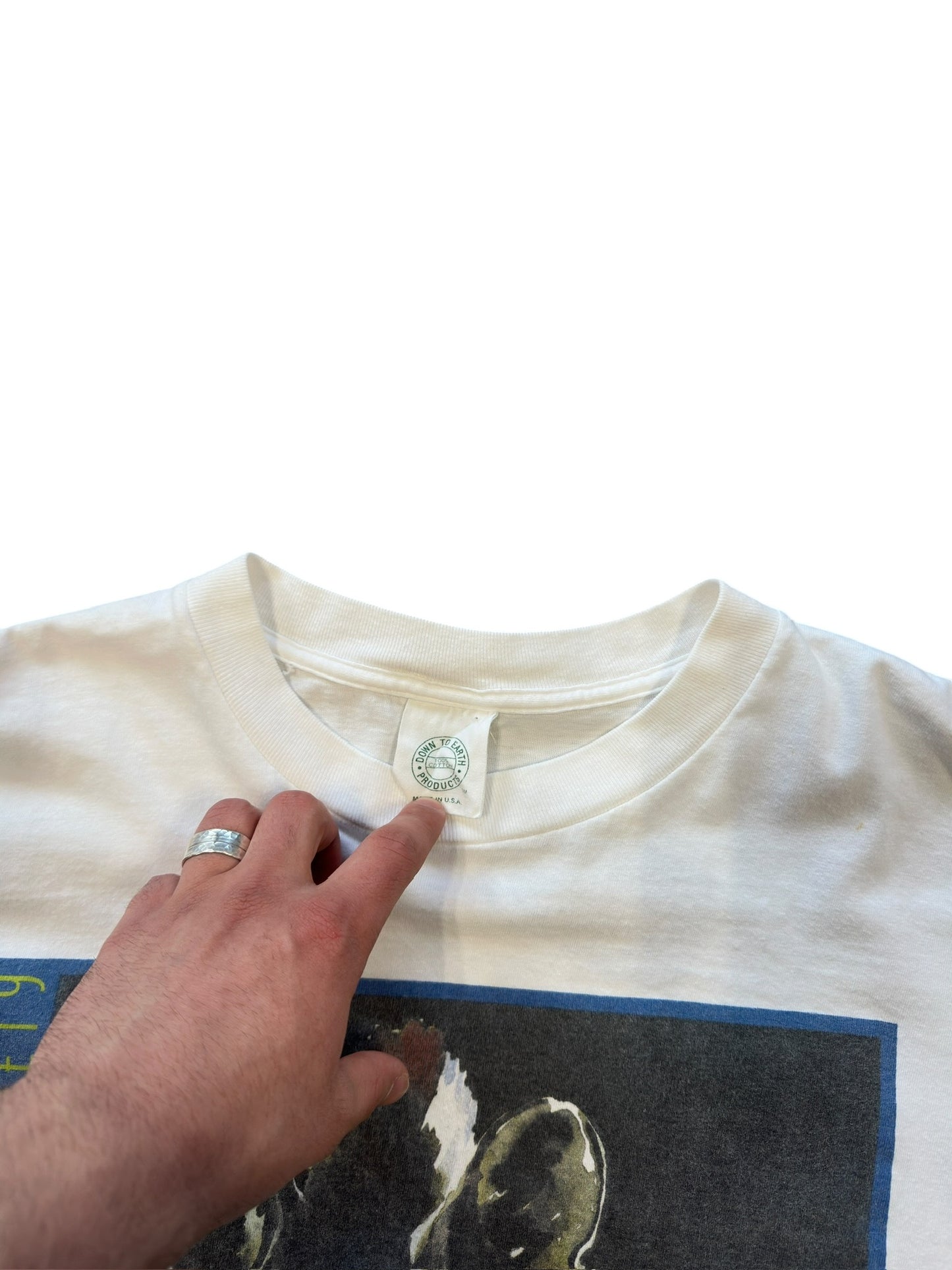 (XL) 00s Wildlife Conservation Society Zebra Graphic T-Shirt