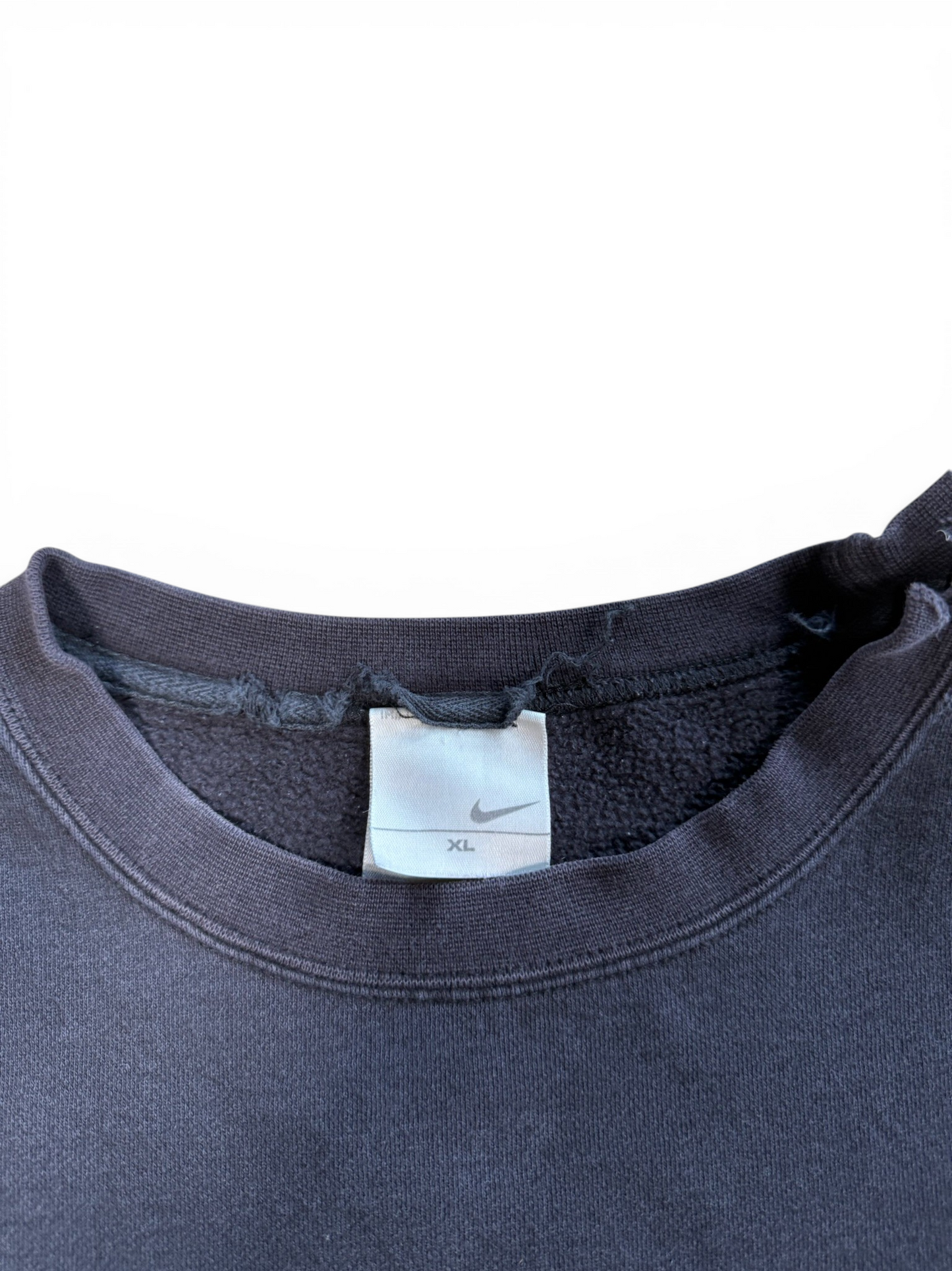 (XL) Vintage 00s Nike Black Crewneck