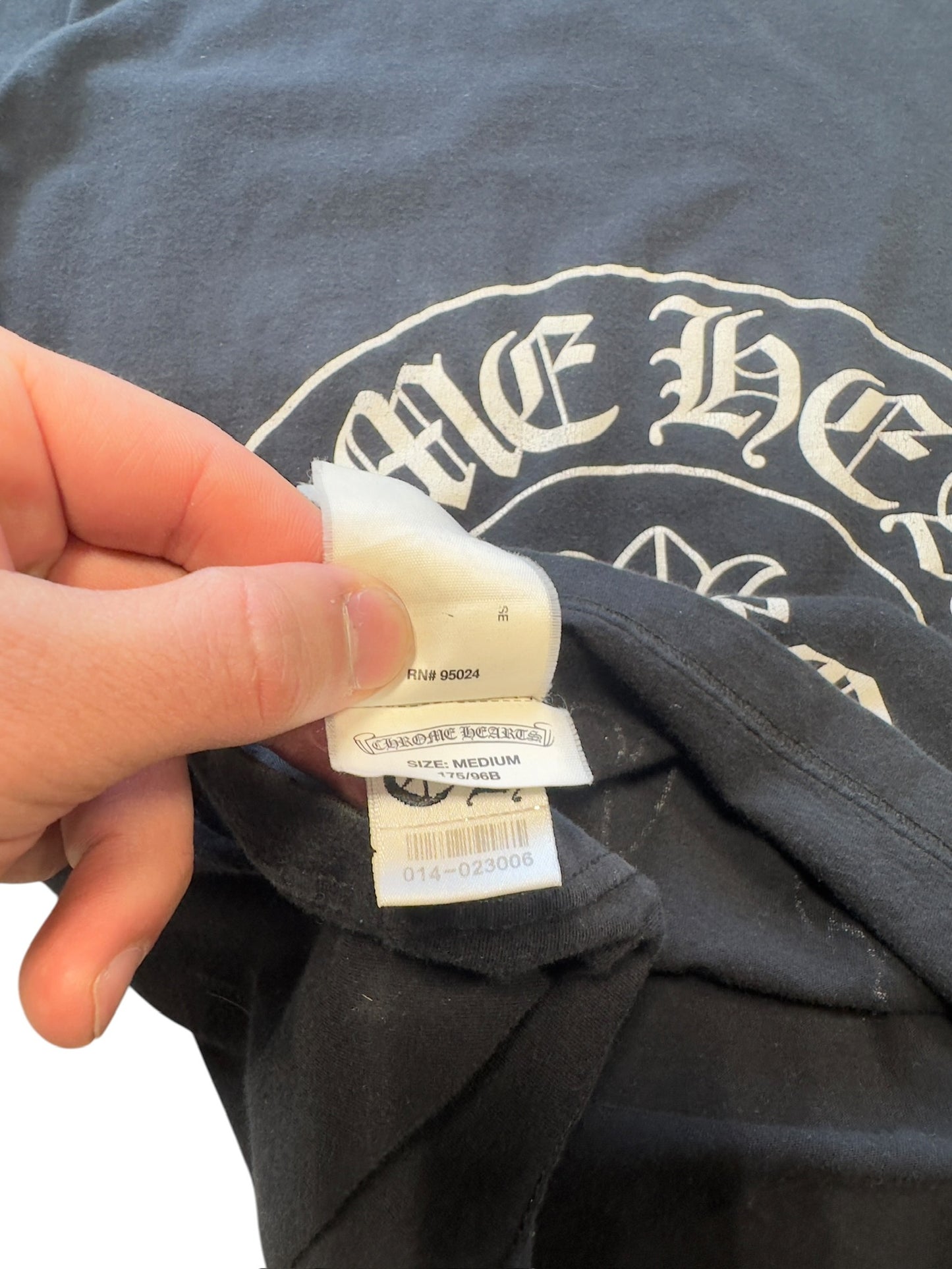 (M) Chrome Hearts Hong Kong Fuck You T-Shirt