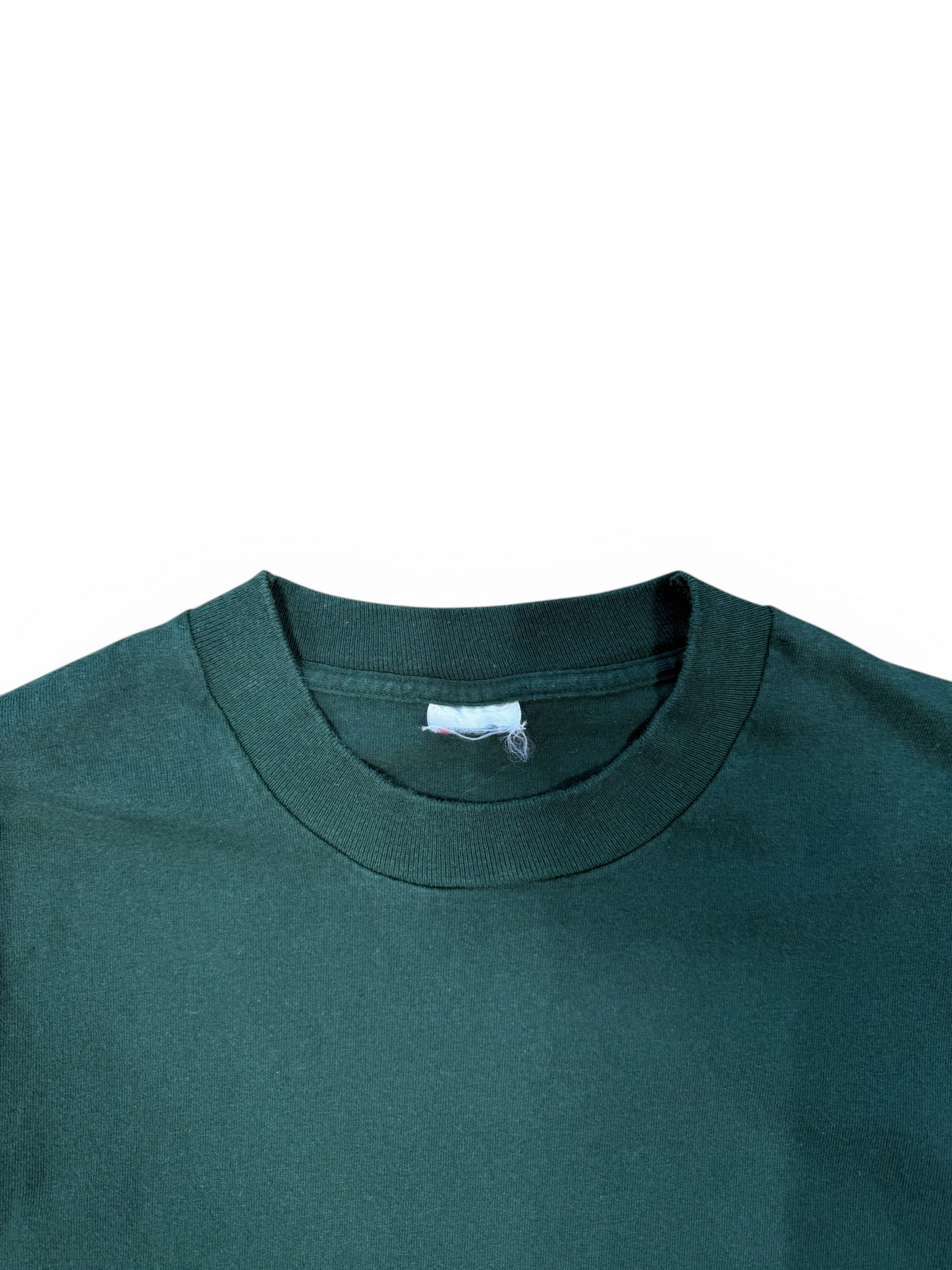 (XL) 90’s Forest Green Blank Tee