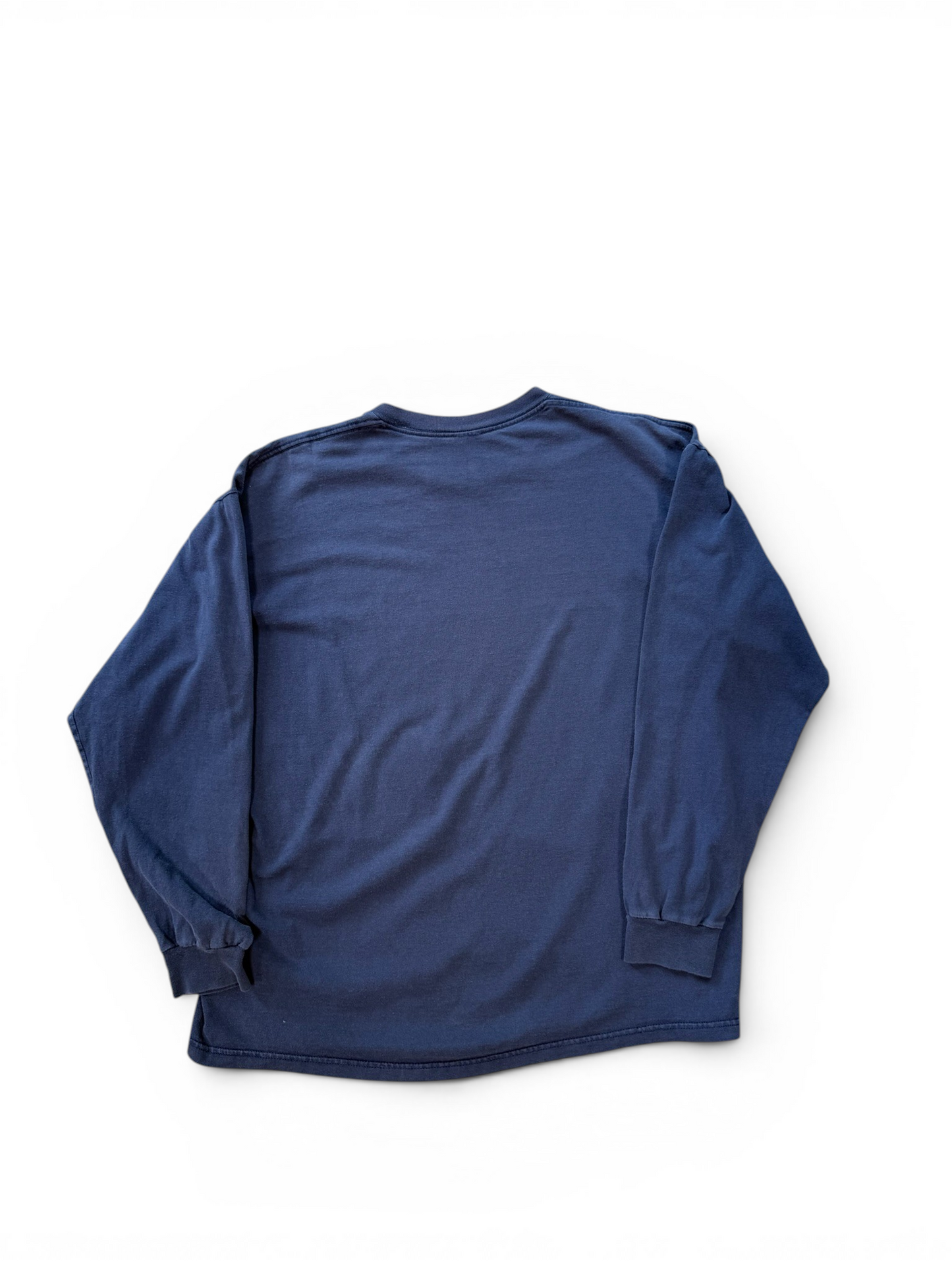 (L) Y2K Stussy Hurts Navy Longsleeve