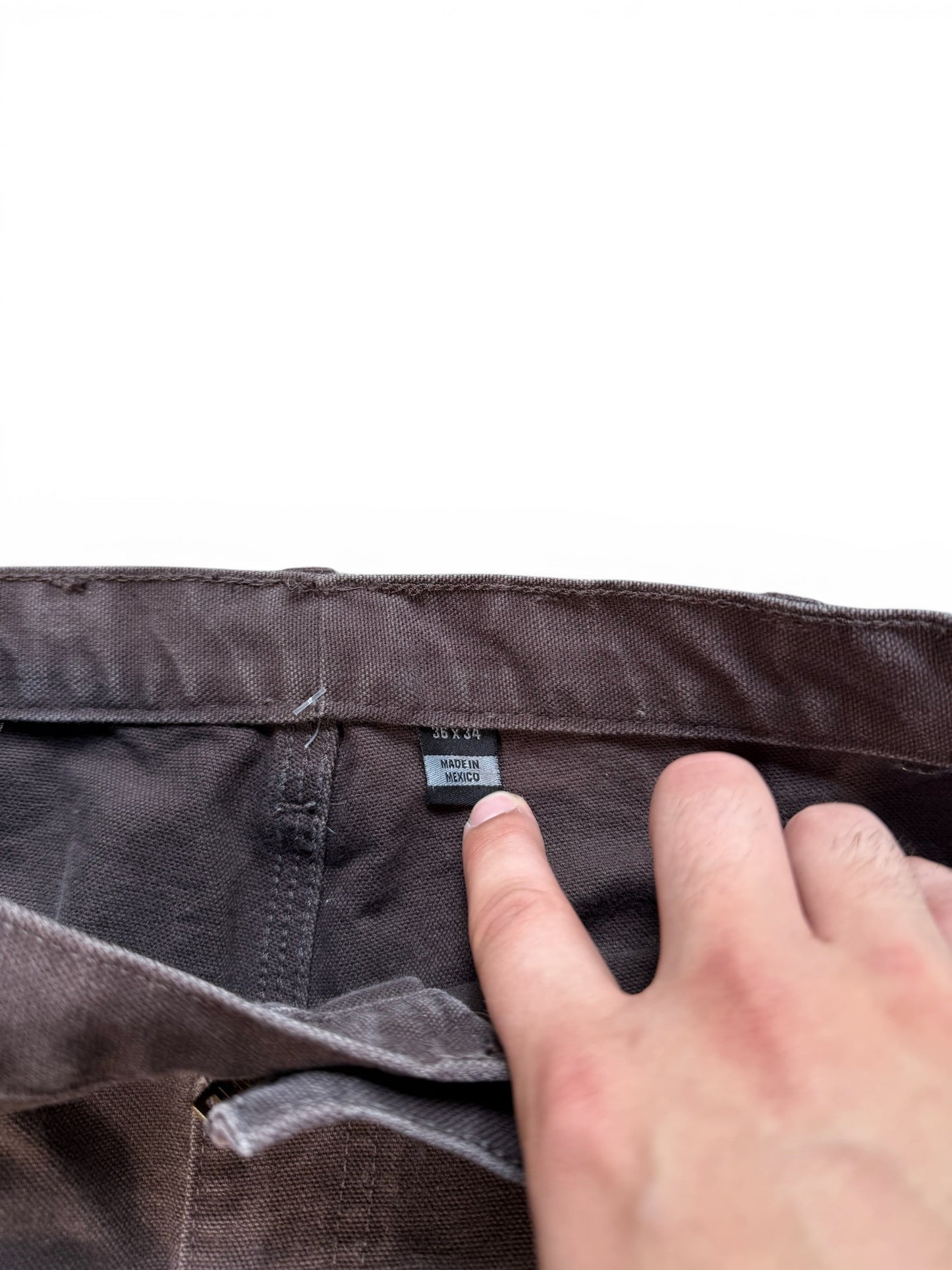 (36W) Y2K Carhartt Brown Double Knees
