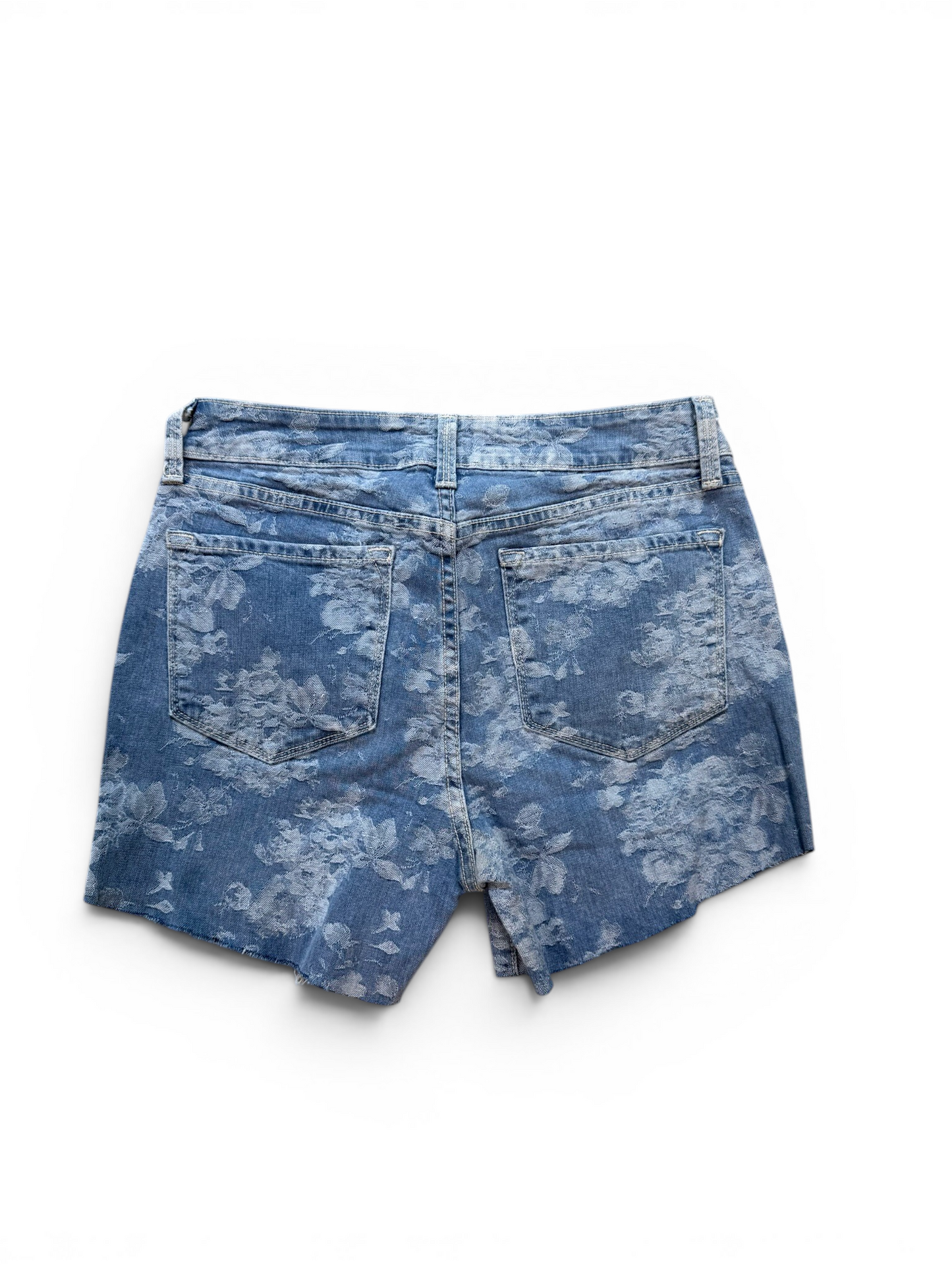 (28W) Vintage Floral Print Jorts