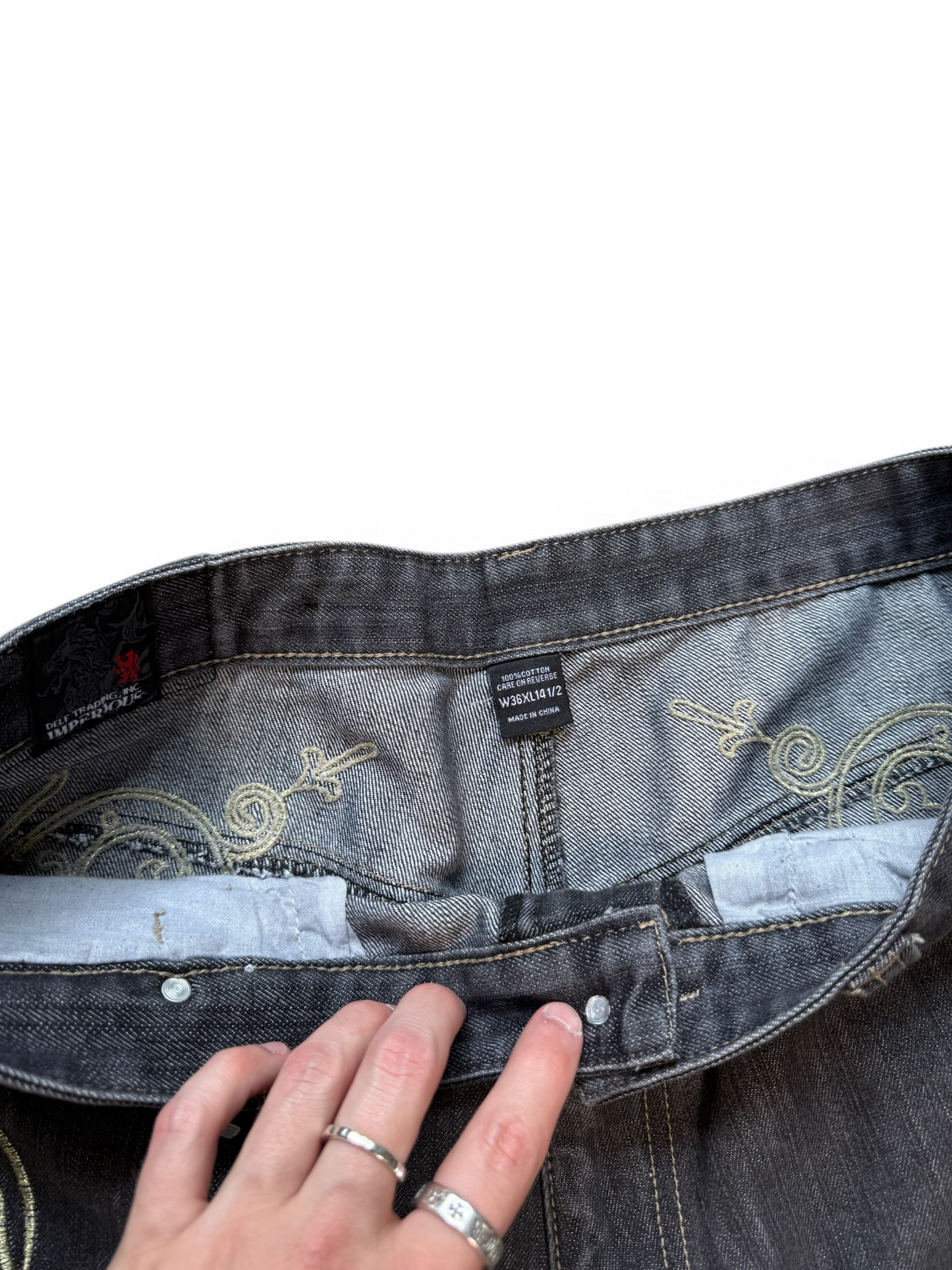 (36W) Y2k Imperious Delf Jorts