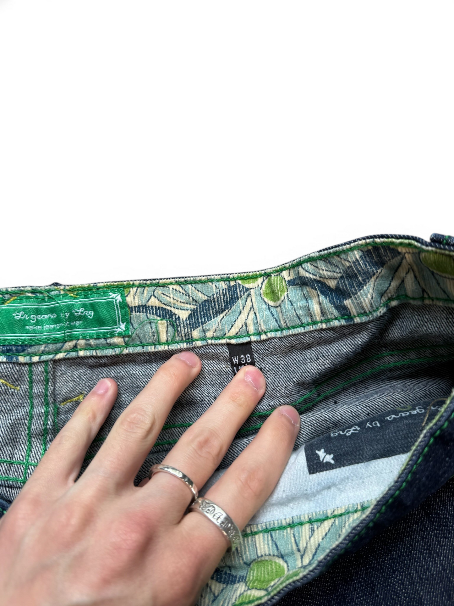 (38W) Y2K LR Geans Baggy Jorts