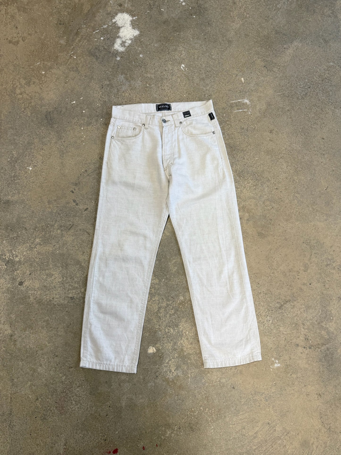 Versace Couture Light Denim Sz 34x29"