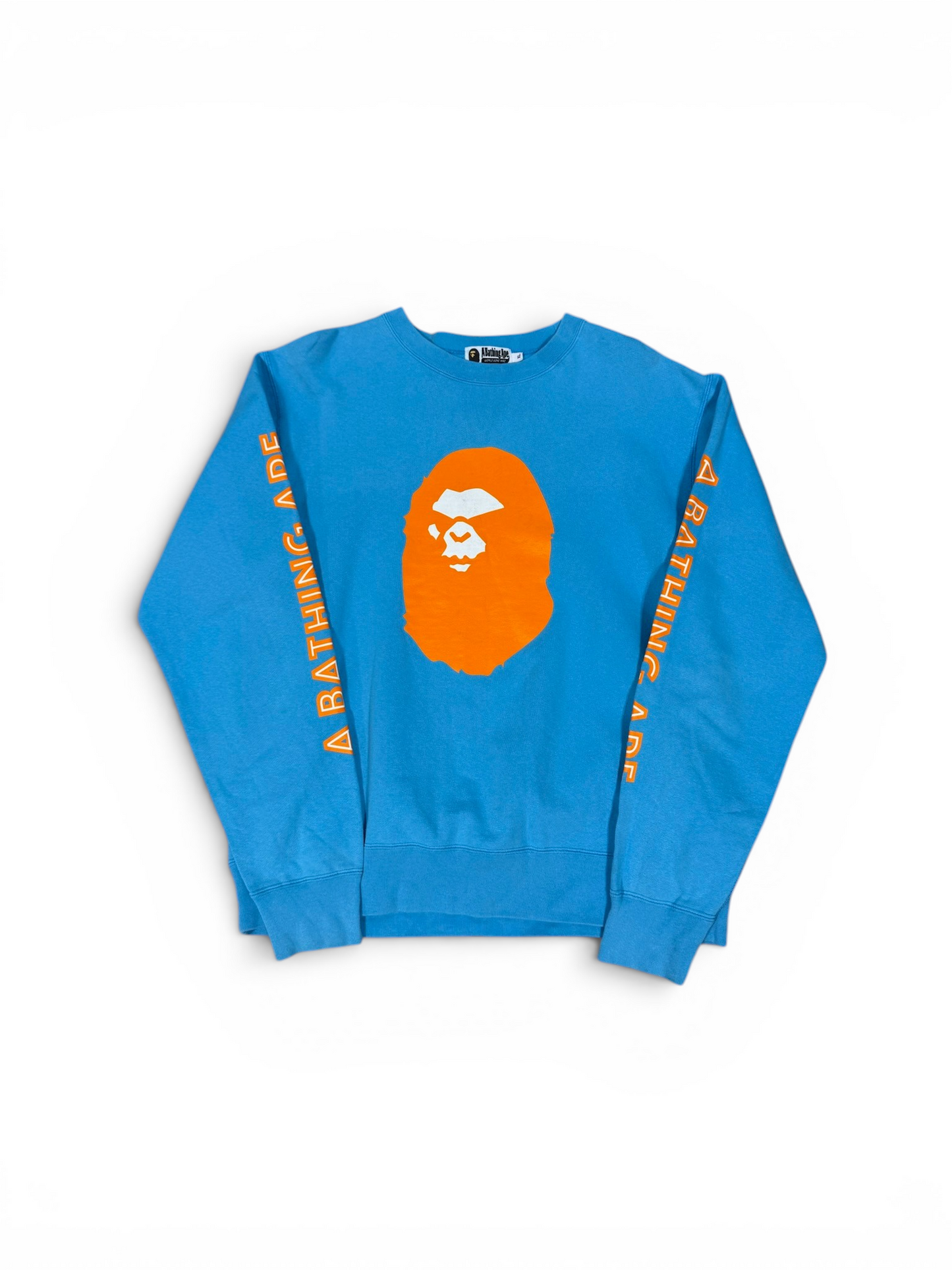 (XL) Bape Mad Face Wide Crewneck FW18