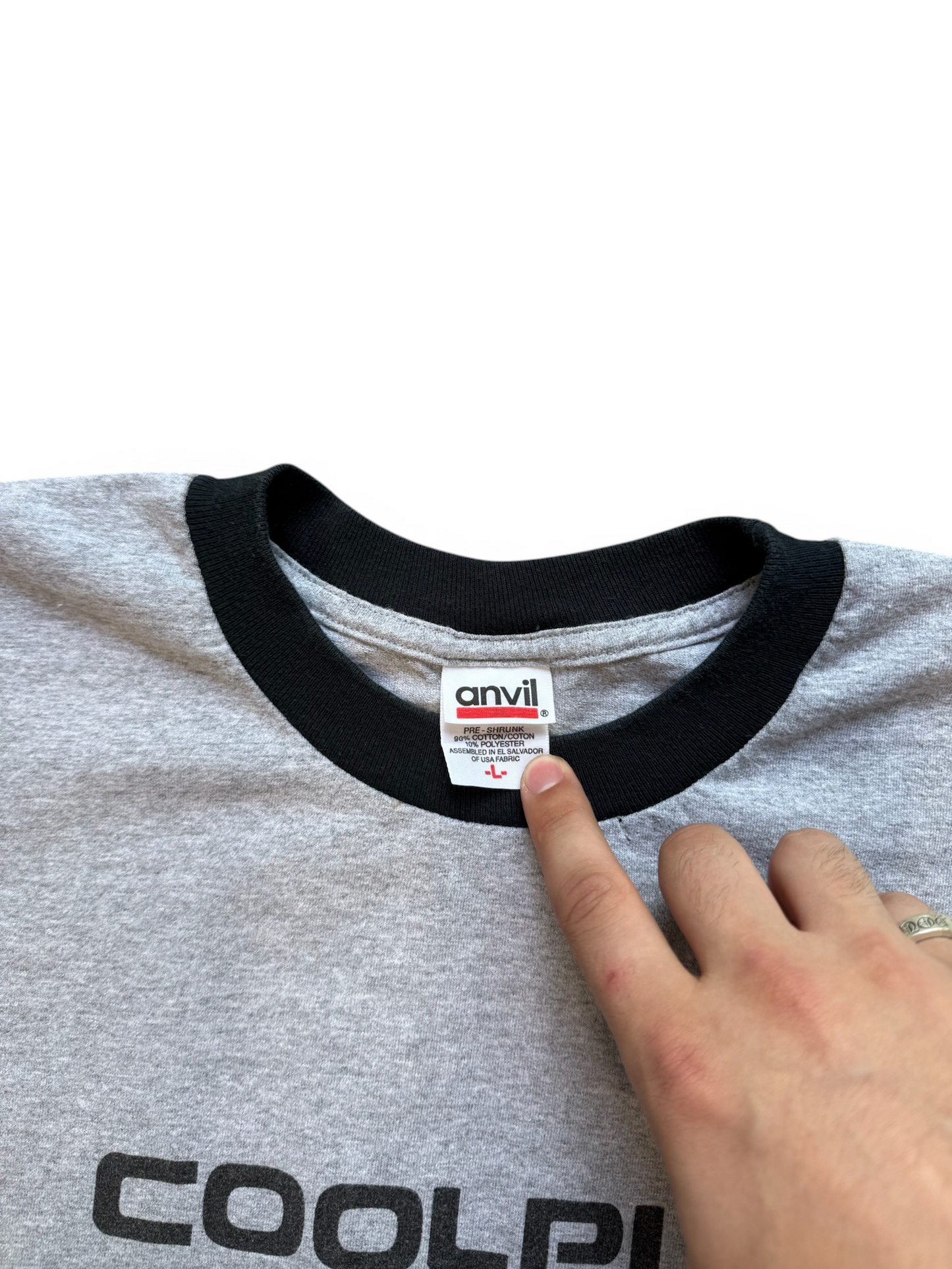 (L) Vintage Nikon Coolpix Promo Ringer Tee